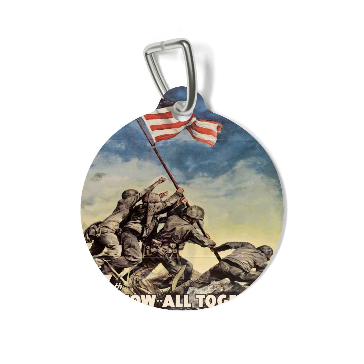 Blackdop 7th War Loan Pet Tag