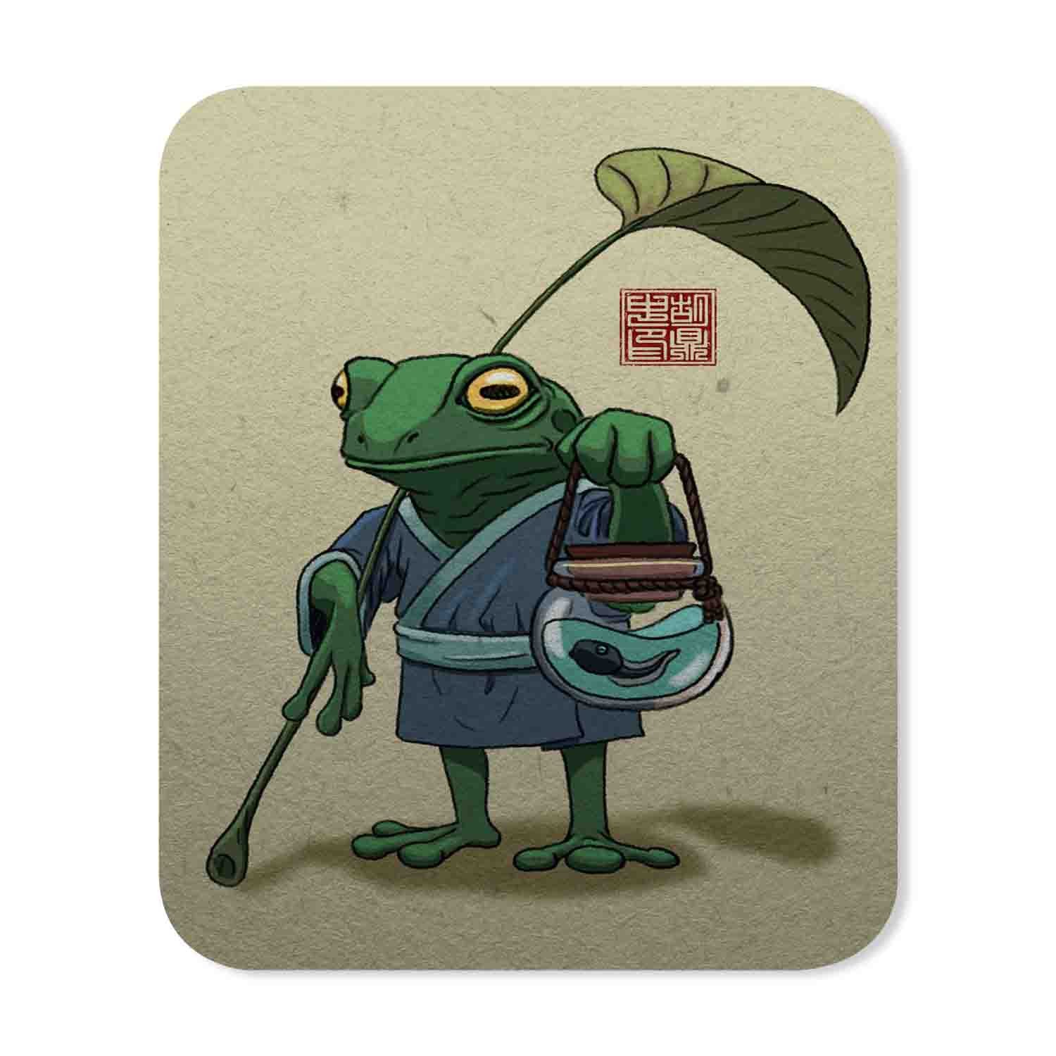 Blackdop A Frog and His Son Mouse Pad