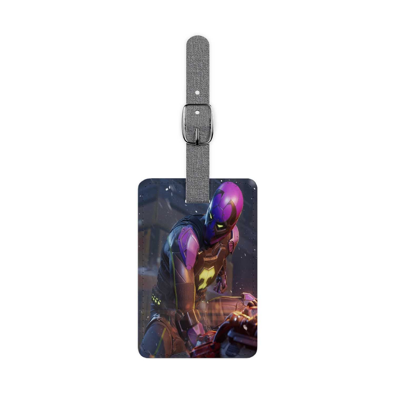 Blackdop Aaron Davis Marvels Spider Man Miles Morales Luggage Tag