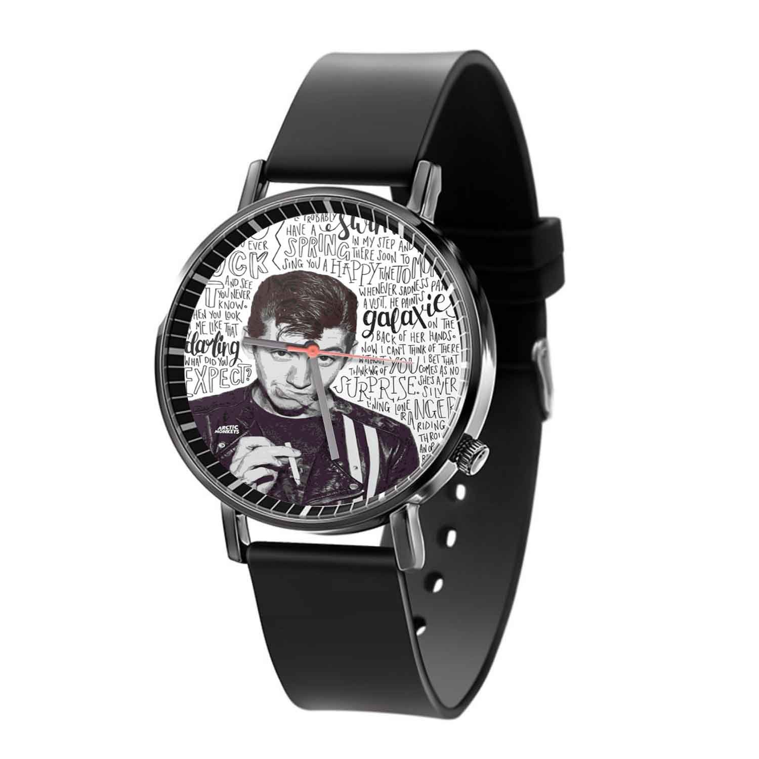 Blackdop Alex Turner Quote Lyrics Quartz Watch