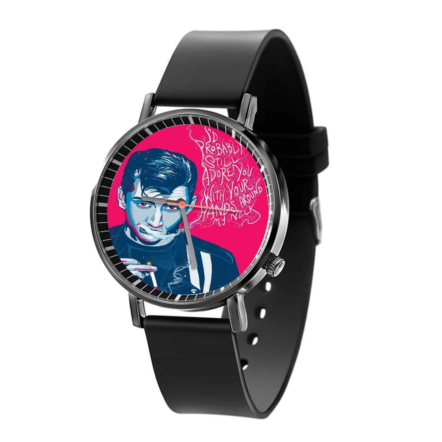 Blackdop Alex Turner Quotes Quartz Watch