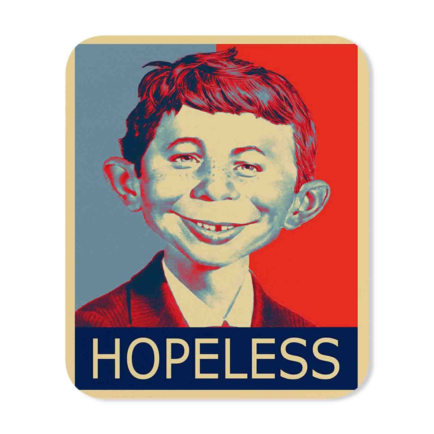 Blackdop Alfred E Neuman Hopeless Mouse Pad