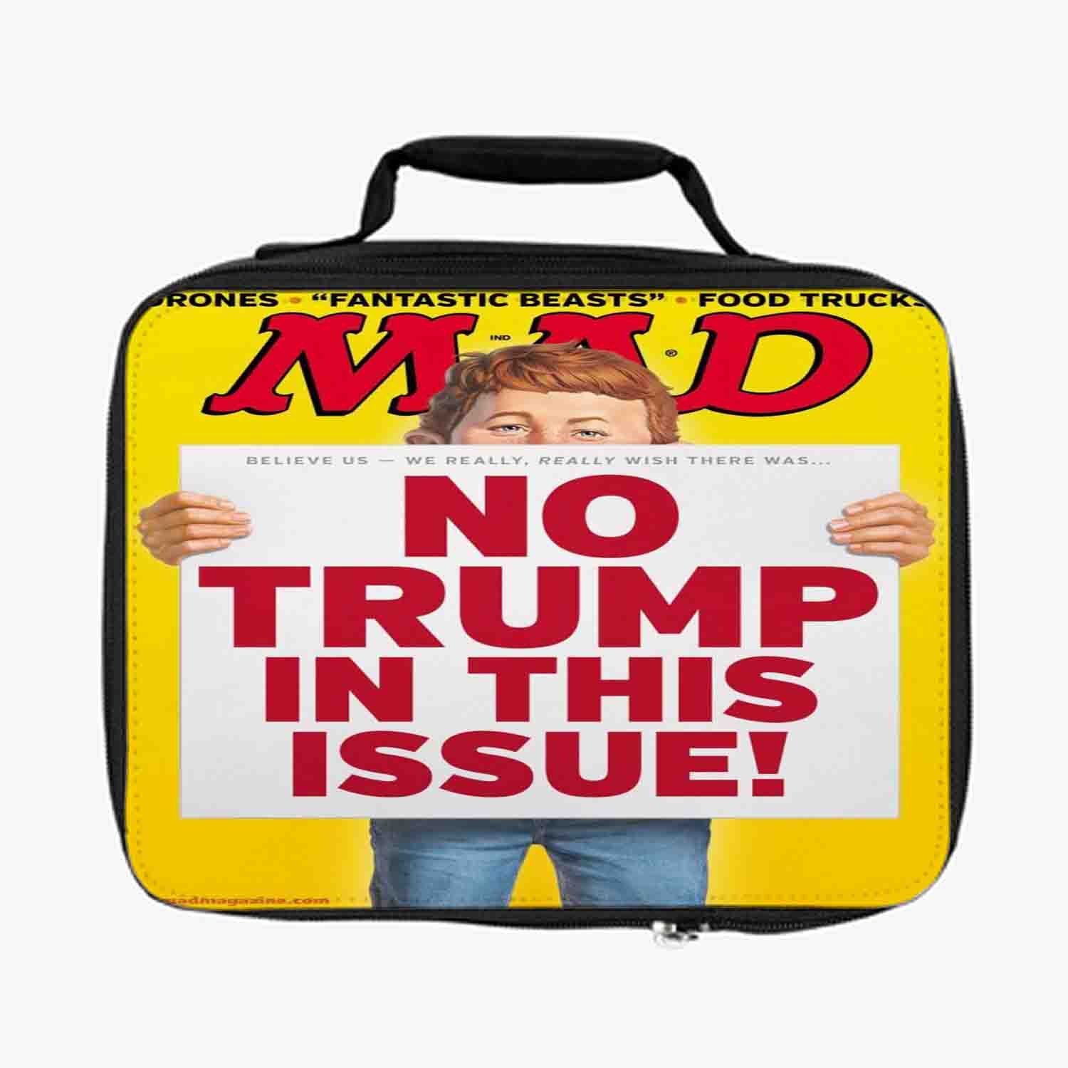 Blackdop Alfred E Neuman No Trump Lunch Bag