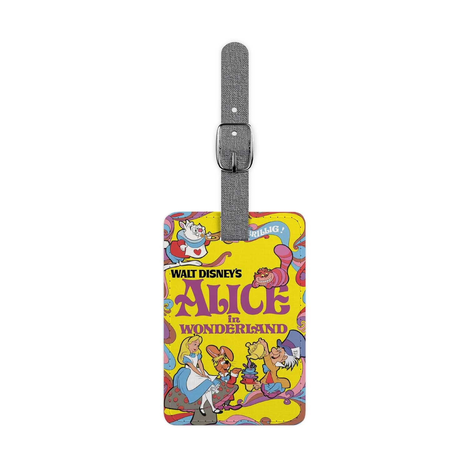 Blackdop Alice In Wonderland Disney Luggage Tag