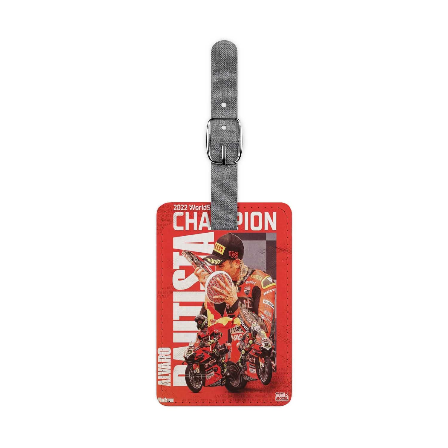 Blackdop Alvaro Bautista World SBK 2022 Luggage Tag