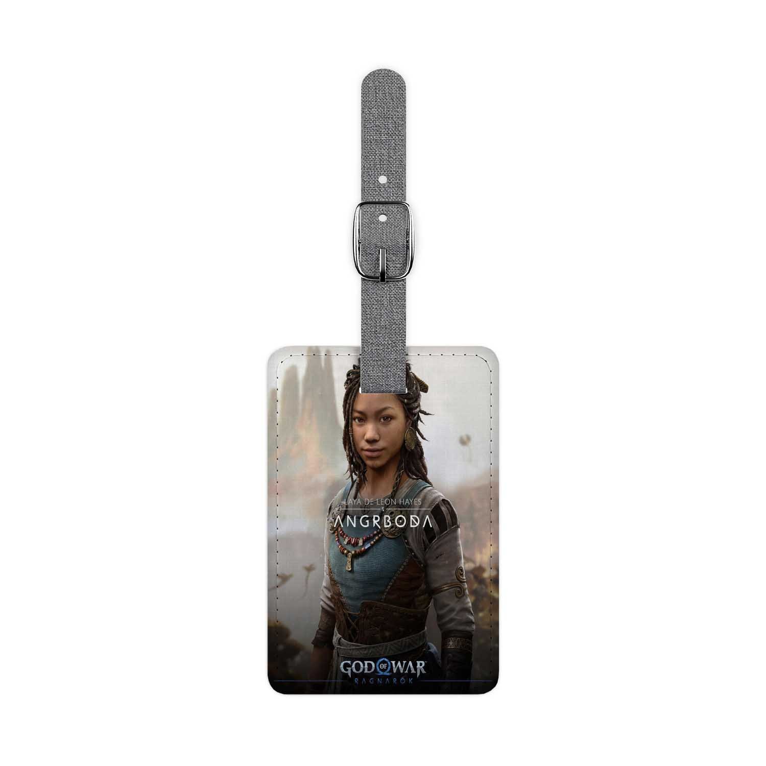 Blackdop Angrboda God Of War Ragnarok Luggage Tag