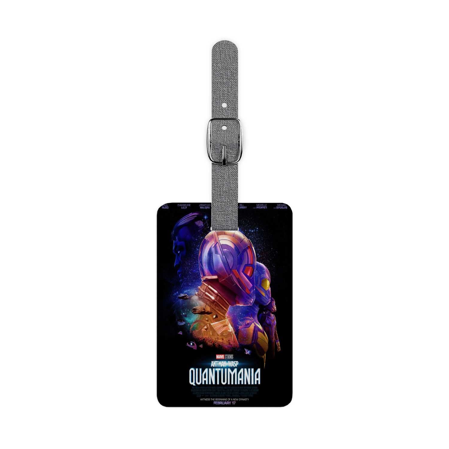 Blackdop Ant Man and the Wasp Quantumania Luggage Tag