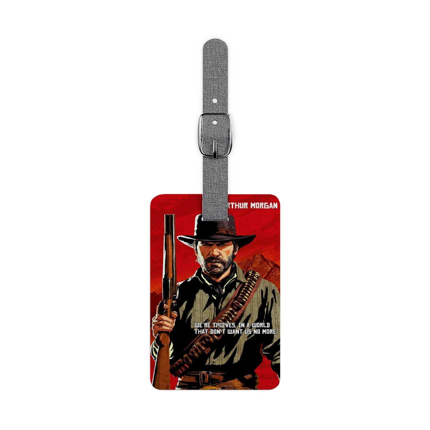 Blackdop Arthur Morgan Red Dead Redemption 2 Luggage Tag