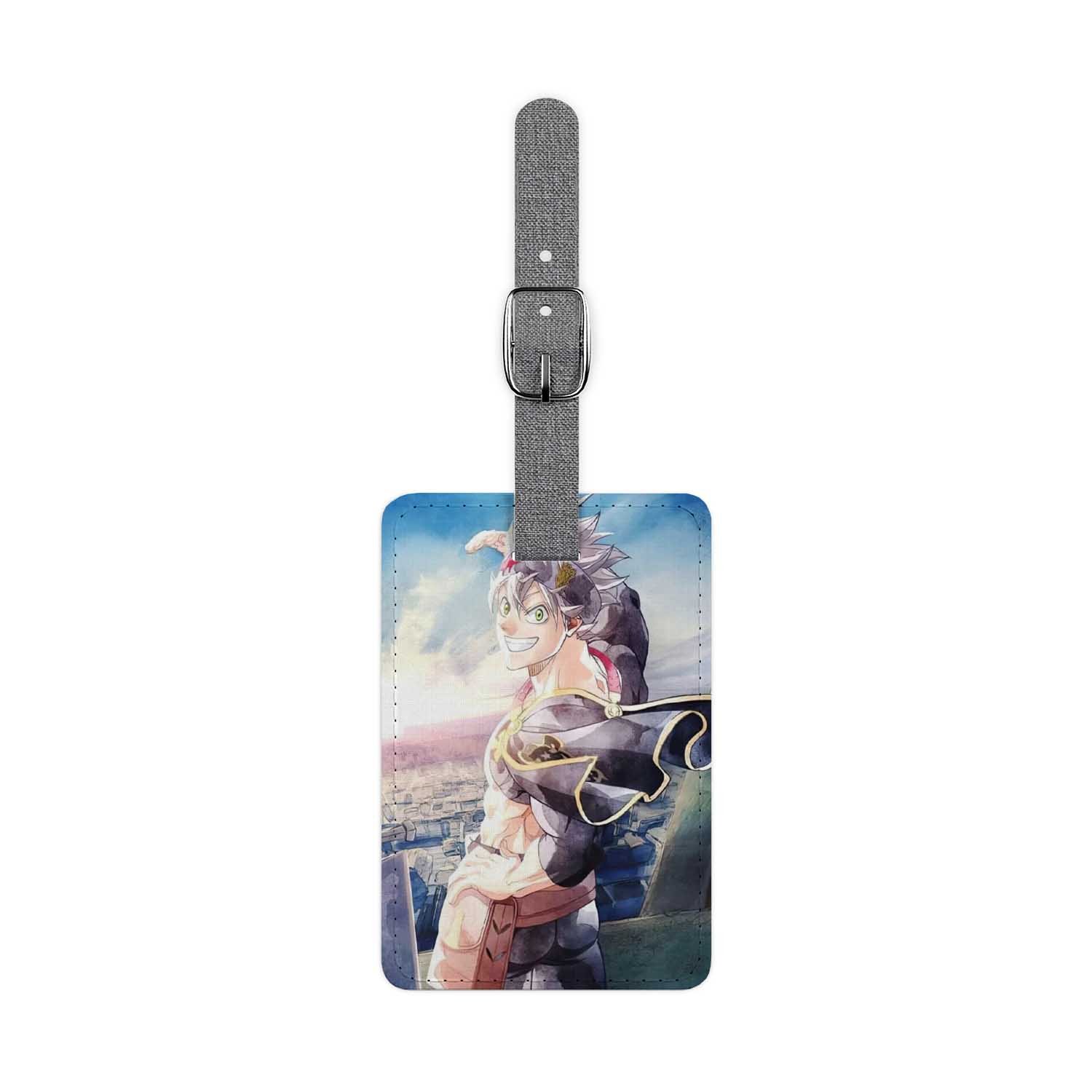 Blackdop Asta Black Clover Sword of The Wizard King Luggage Tag