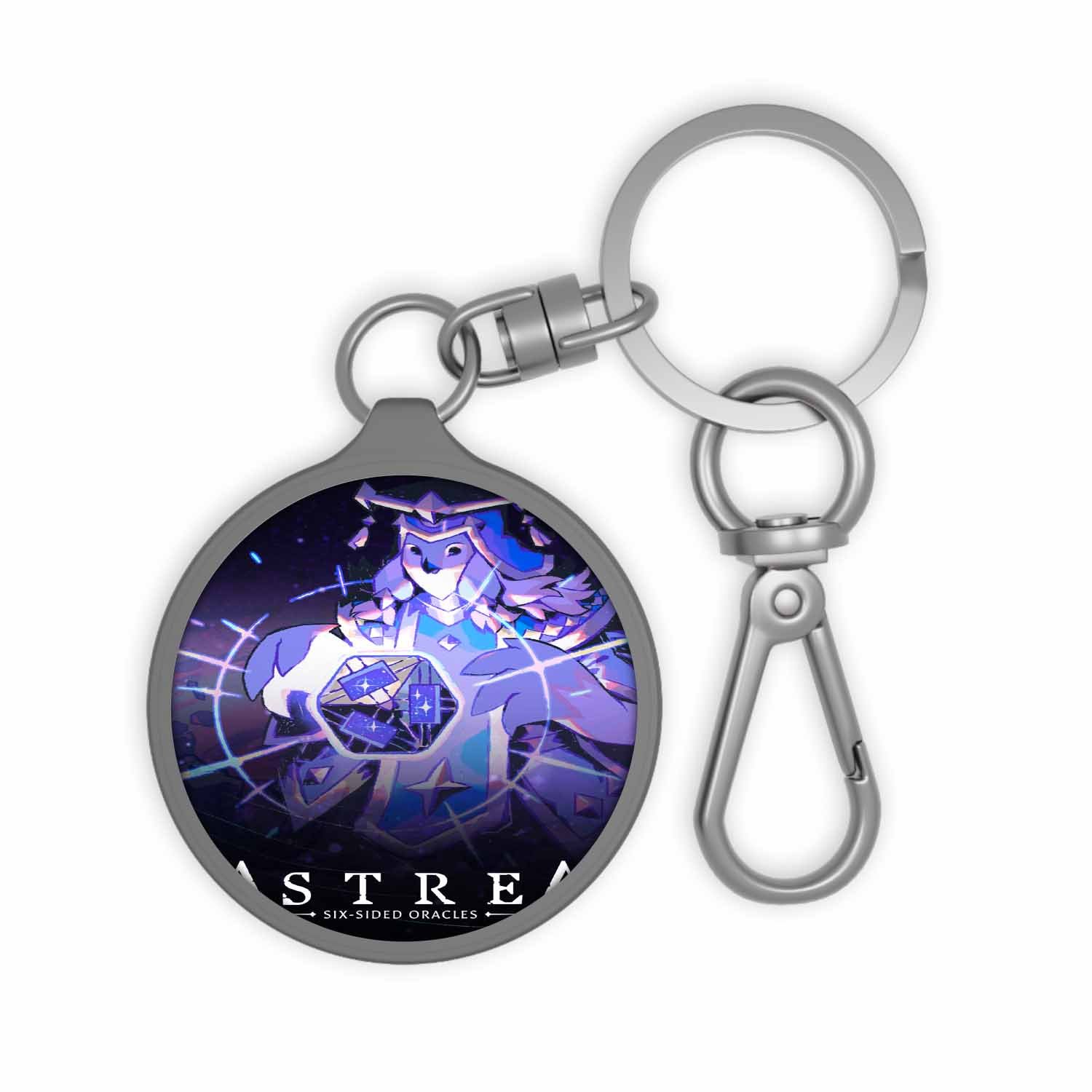 Blackdop Astrea Six Sided Oracles Keyring Tag
