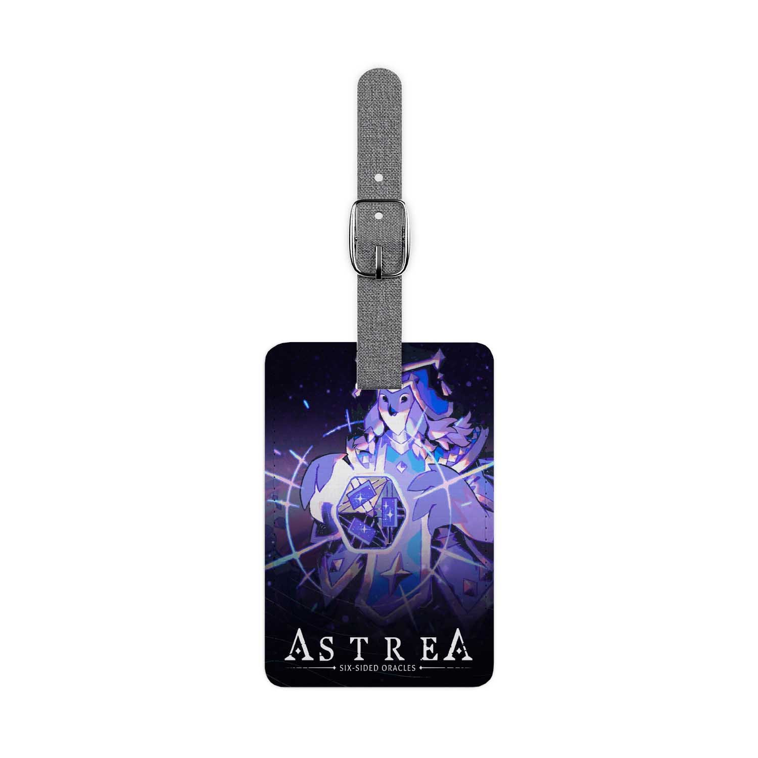 Blackdop Astrea Six Sided Oracles Luggage Tag