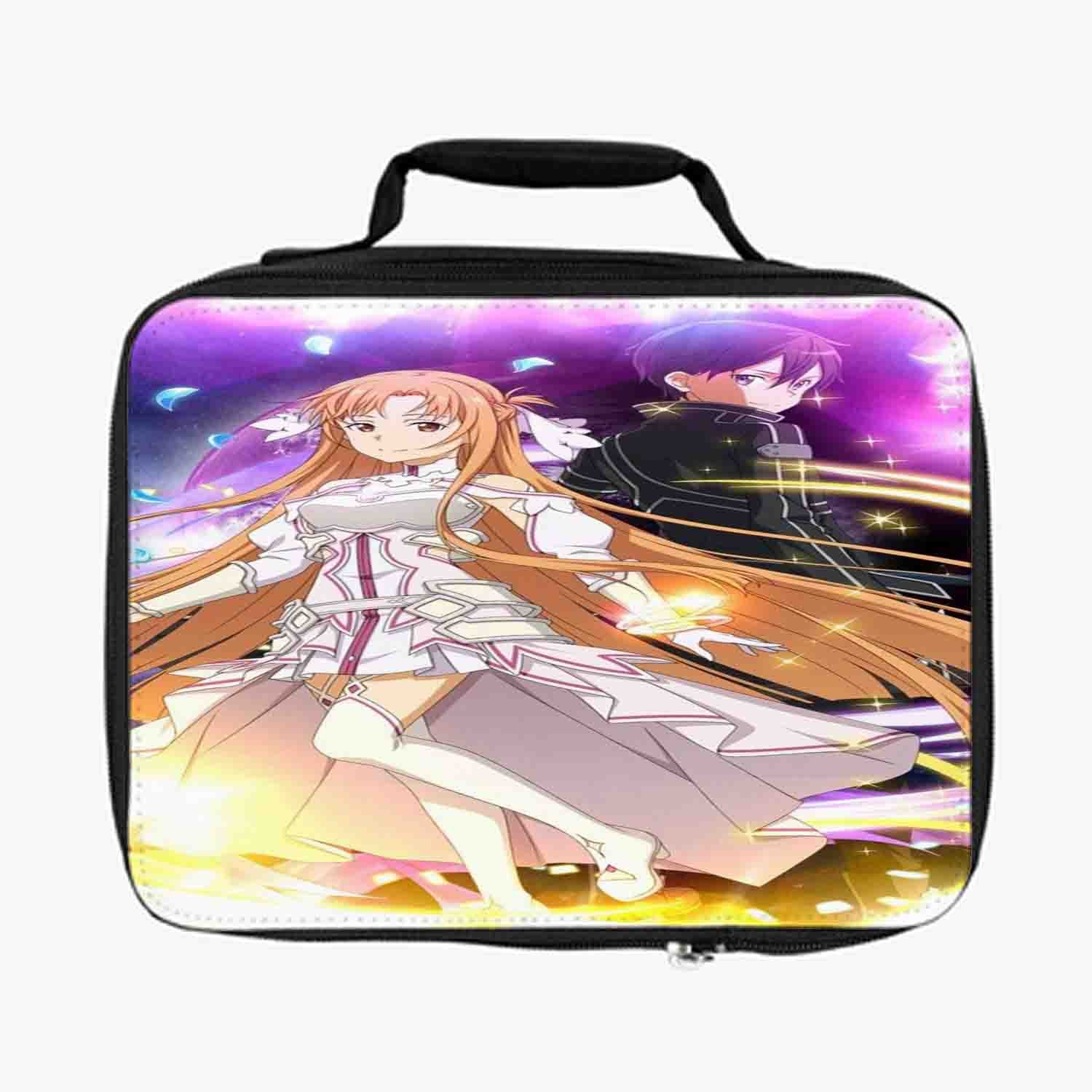 Blackdop Asuna Kirito Sword Art Online Lunch Bag