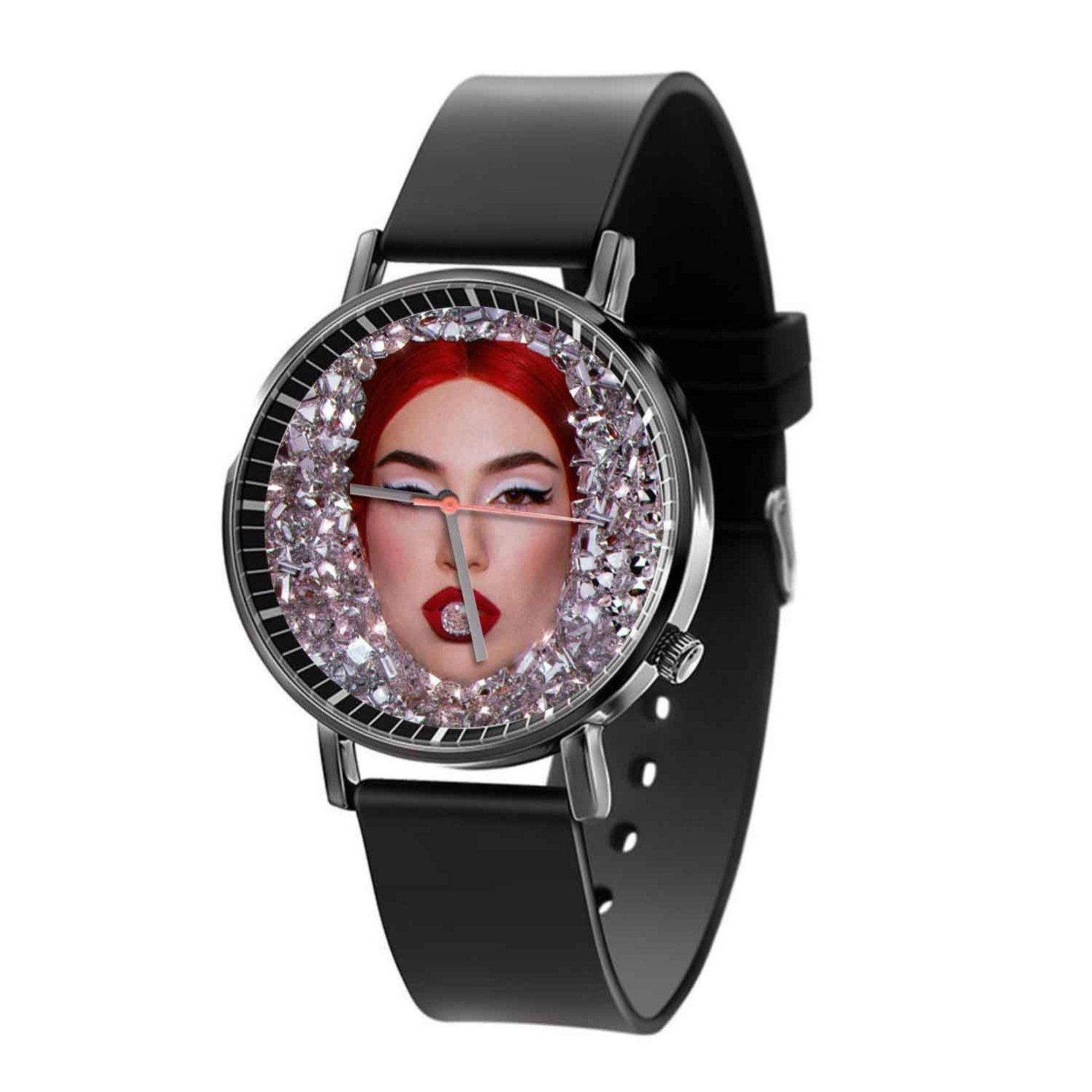 Blackdop Ava Max Diamonds Dancefloors Quartz Watch