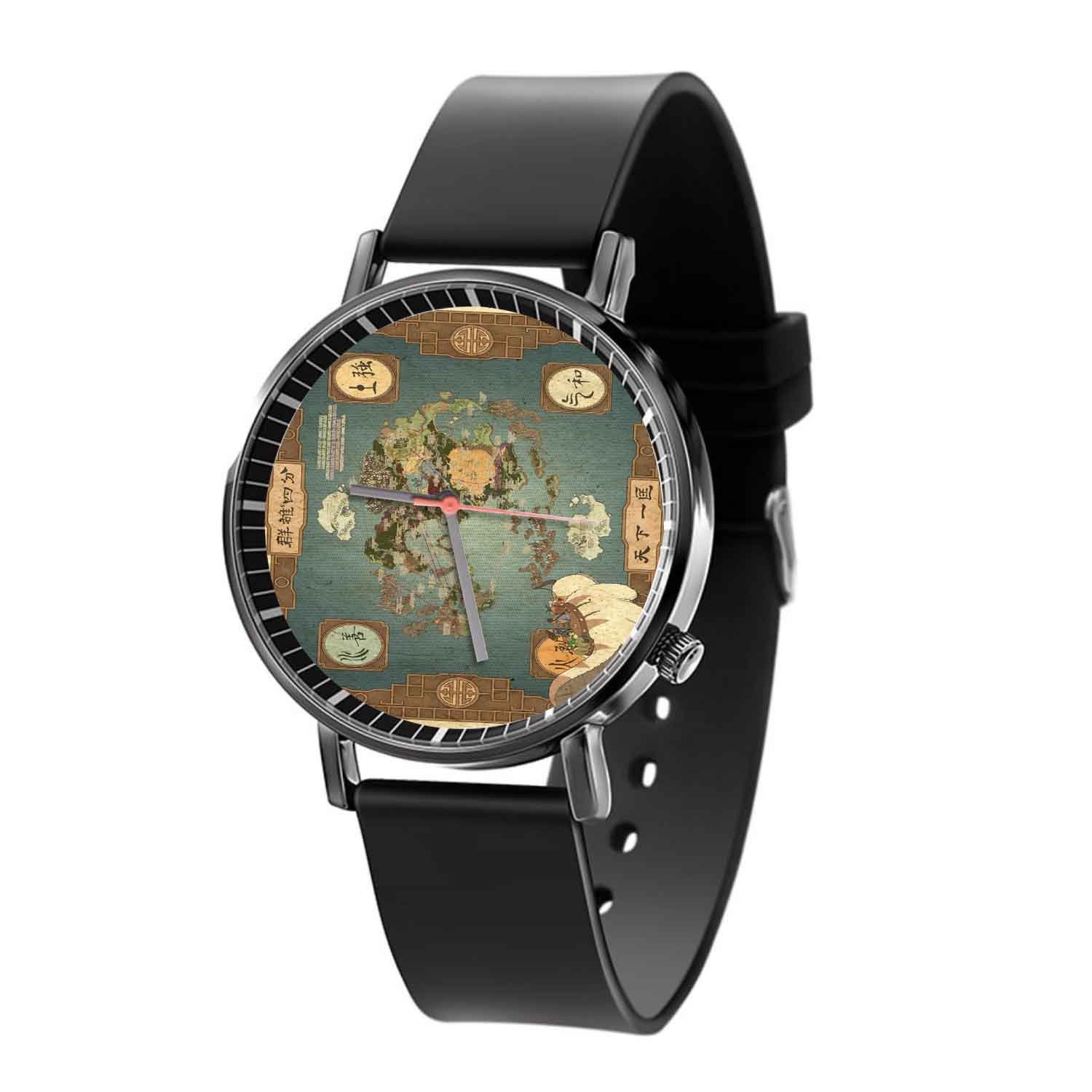 Blackdop Avatar the Last Airbender Map Quartz Watch