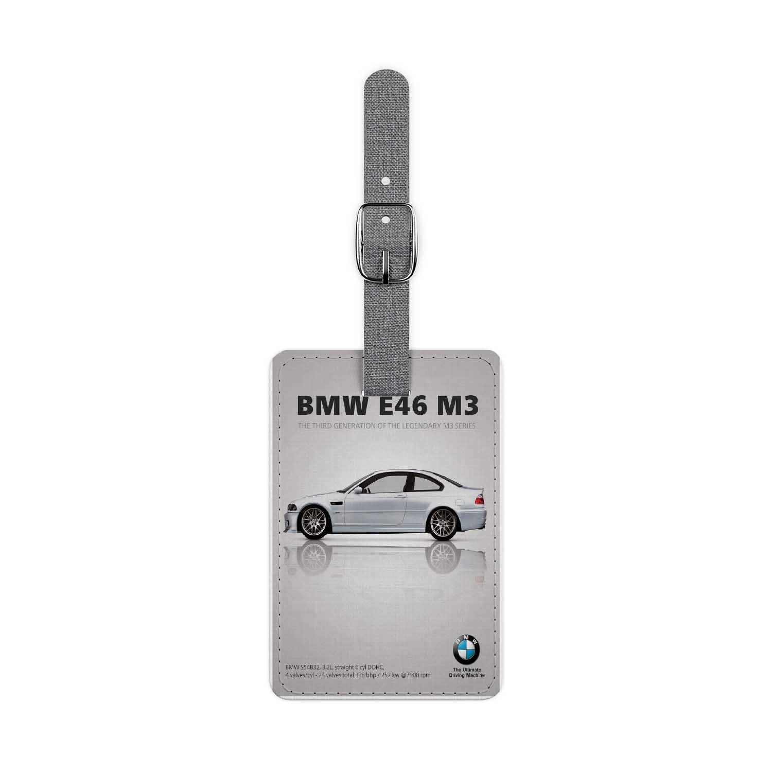 Blackdop BMW E46 M3 Luggage Tag