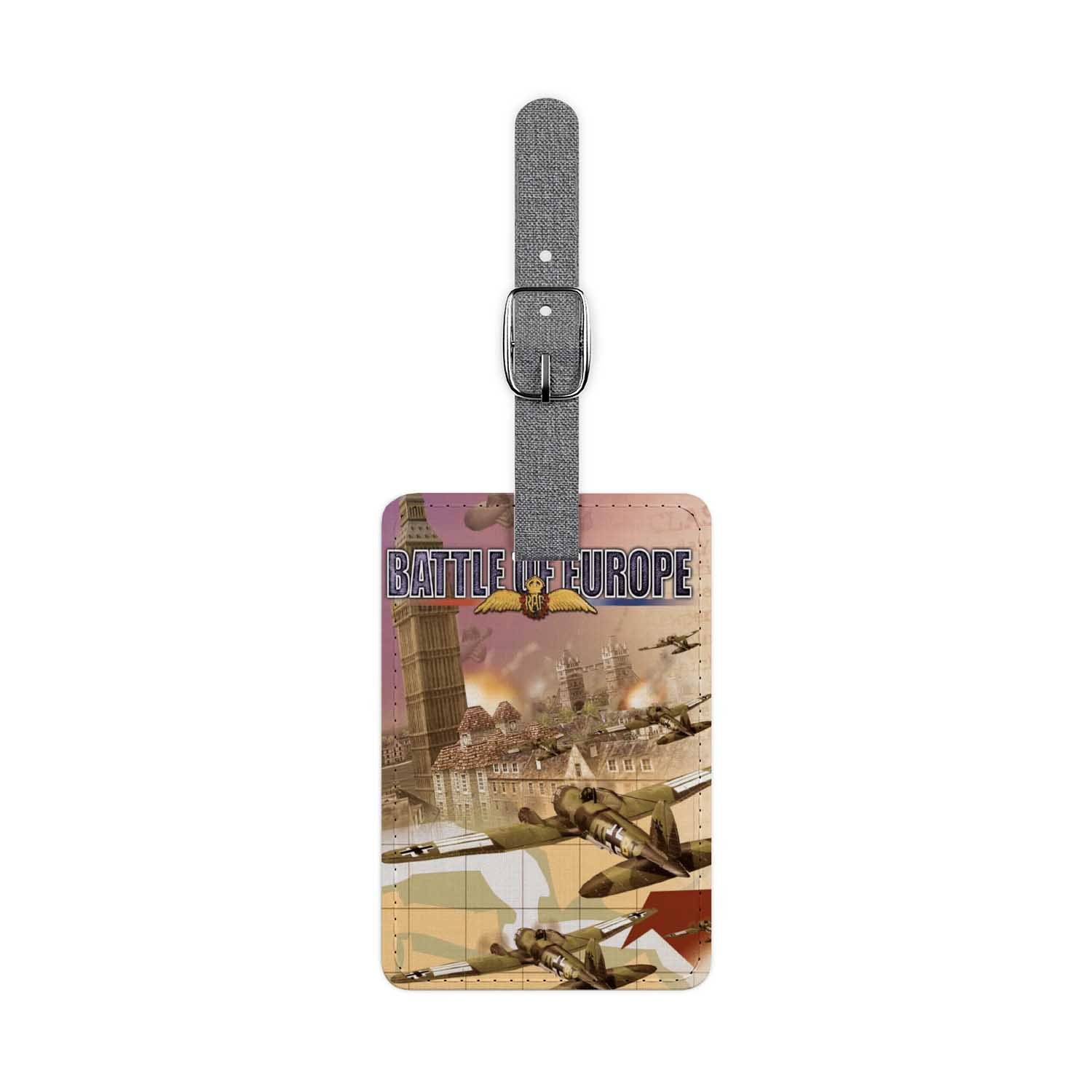 Blackdop Battle Of Europe Luggage Tag