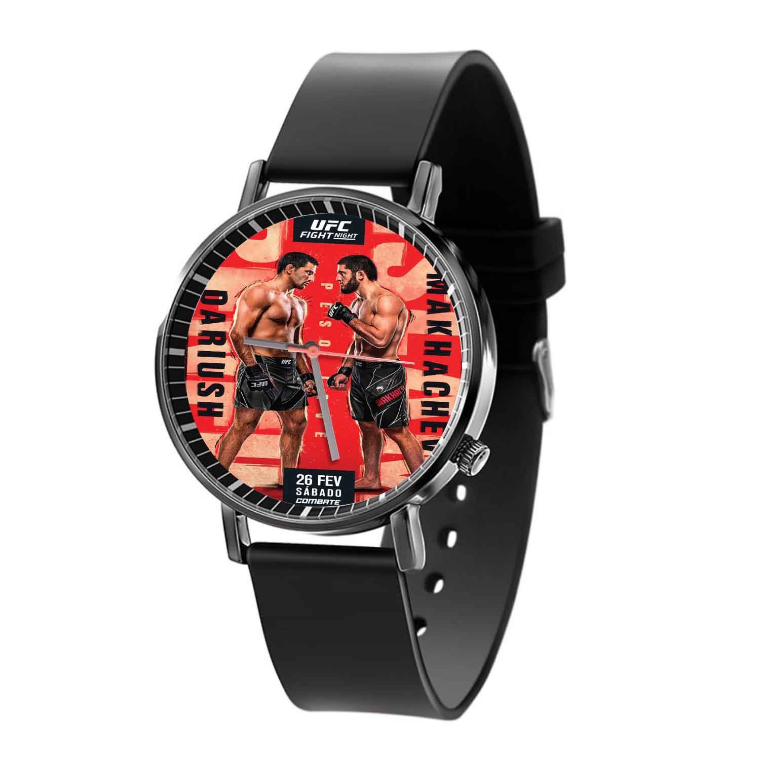 Blackdop Beneil Dariush VS Islam Makhachev Quartz Watch