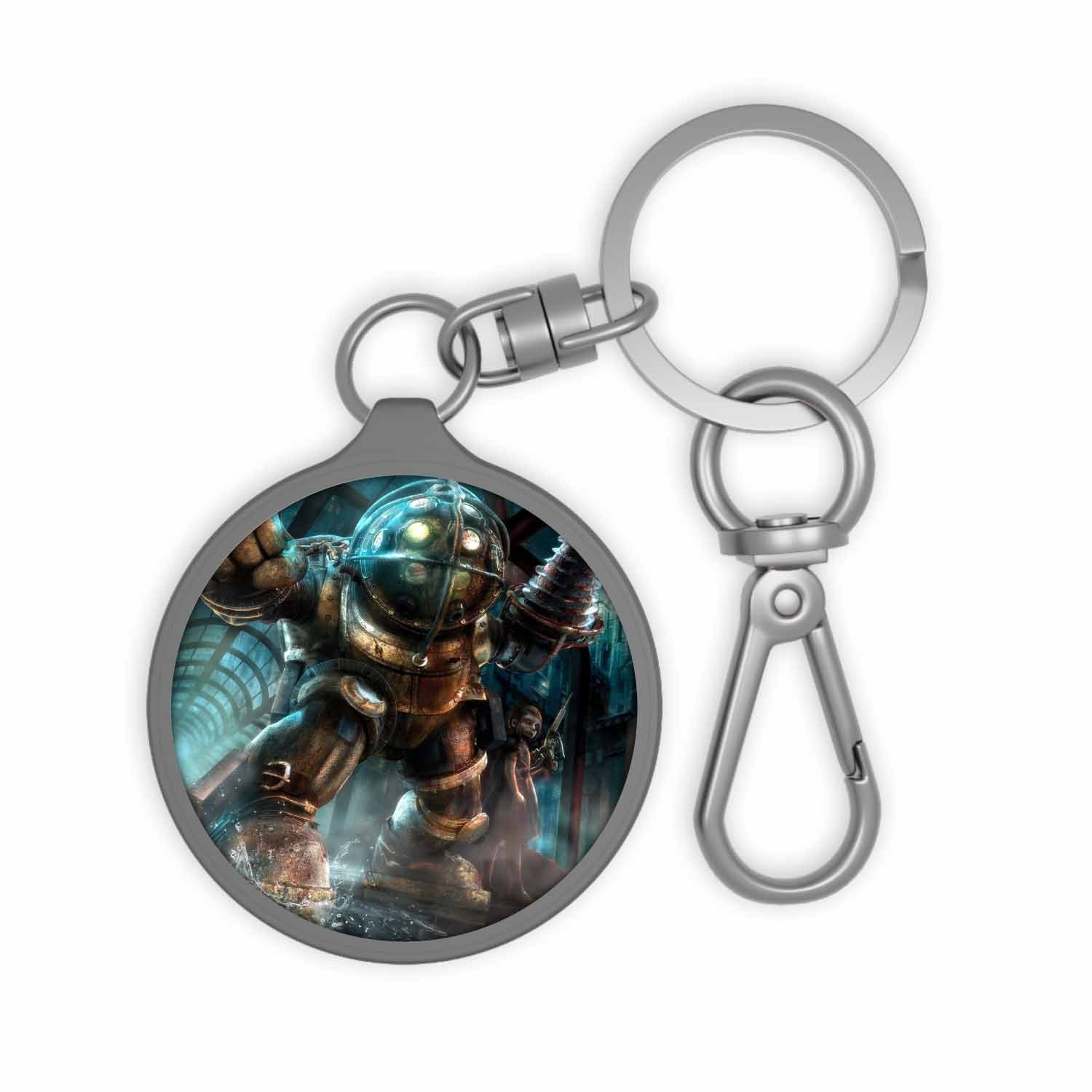 Blackdop Big Daddy BioShock Keyring Tag