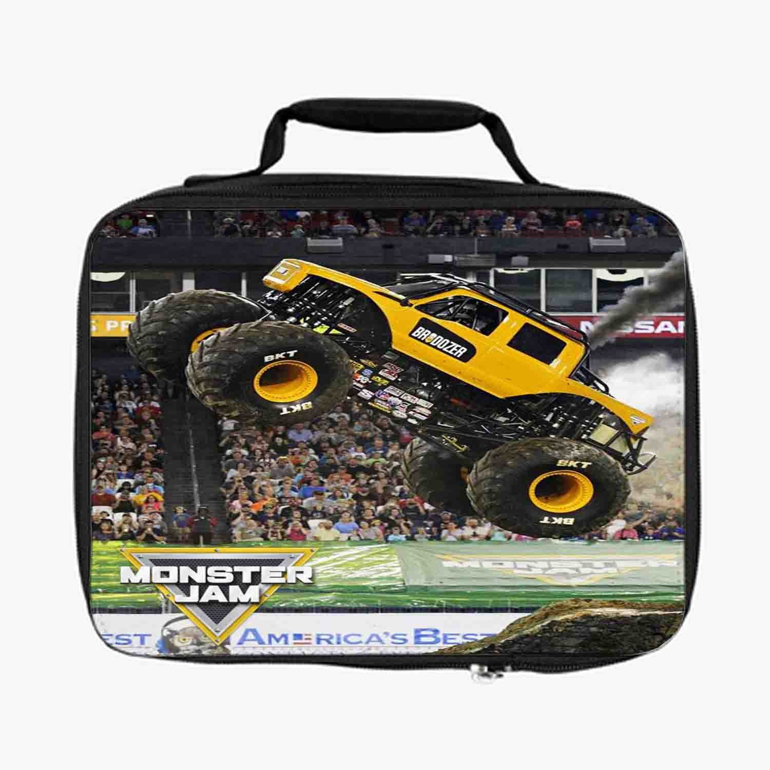 Blackdop BroDozer Monster Truck Lunch Bag