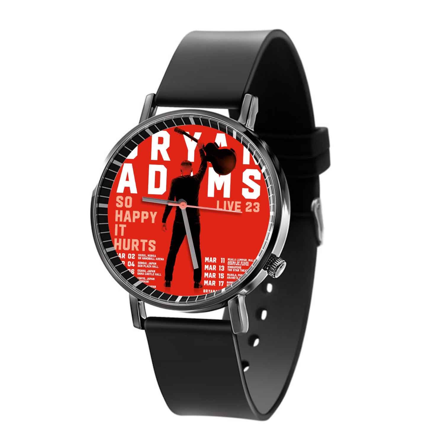 Blackdop Bryan Adams So Happy It Hurts 2023 Tour Quartz Watch Gift Box