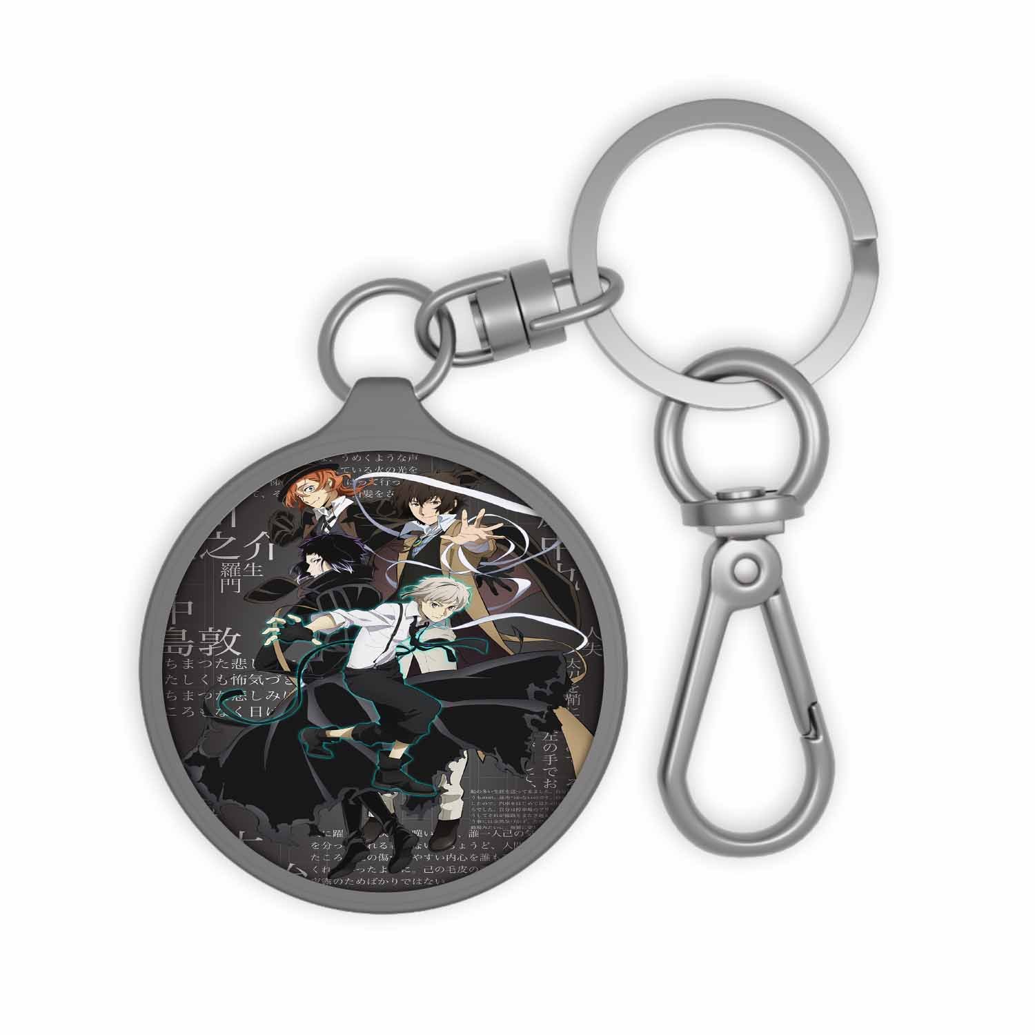 Blackdop Bungou Stray Dogs 4th Season Keyring Tag