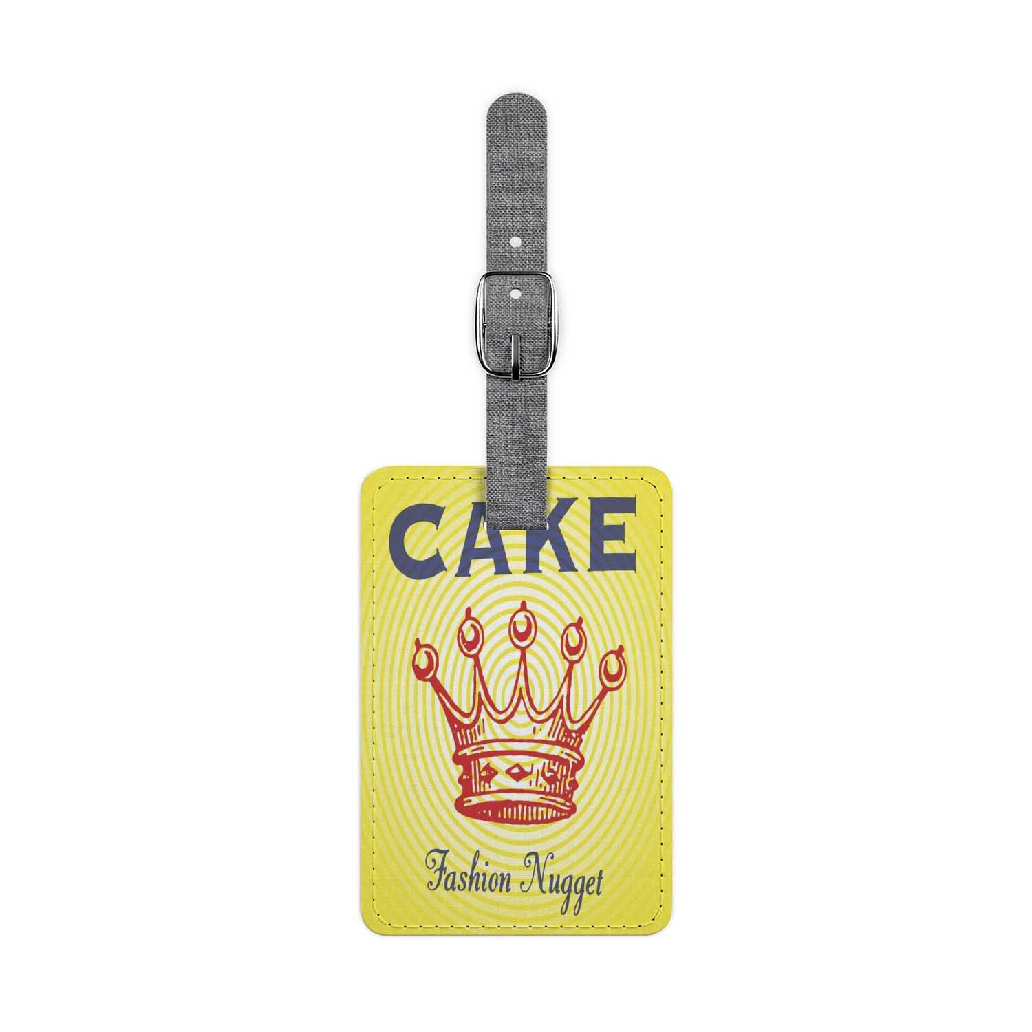 Blackdop Cake Fashion Nugget Luggage Tag