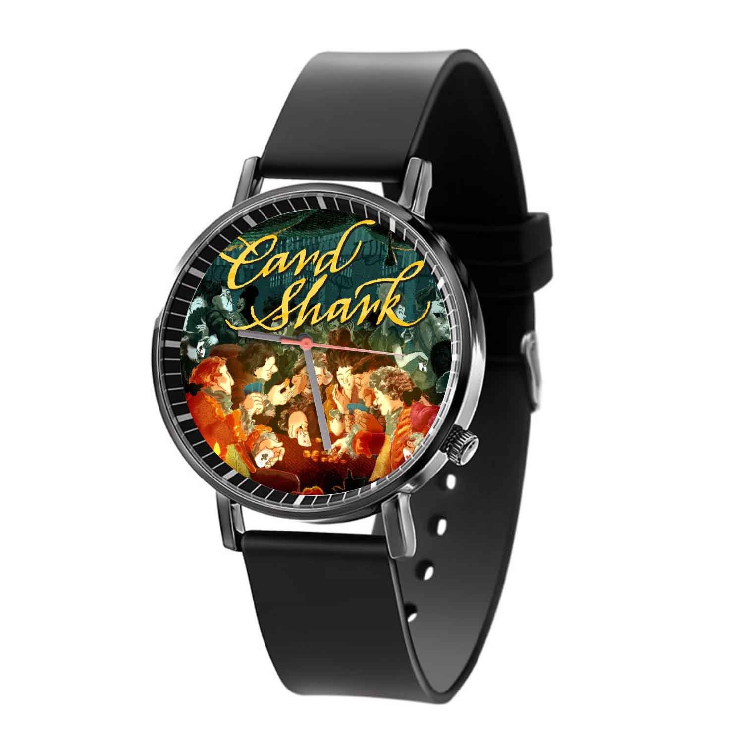 Blackdop Card Shark Quartz Watch