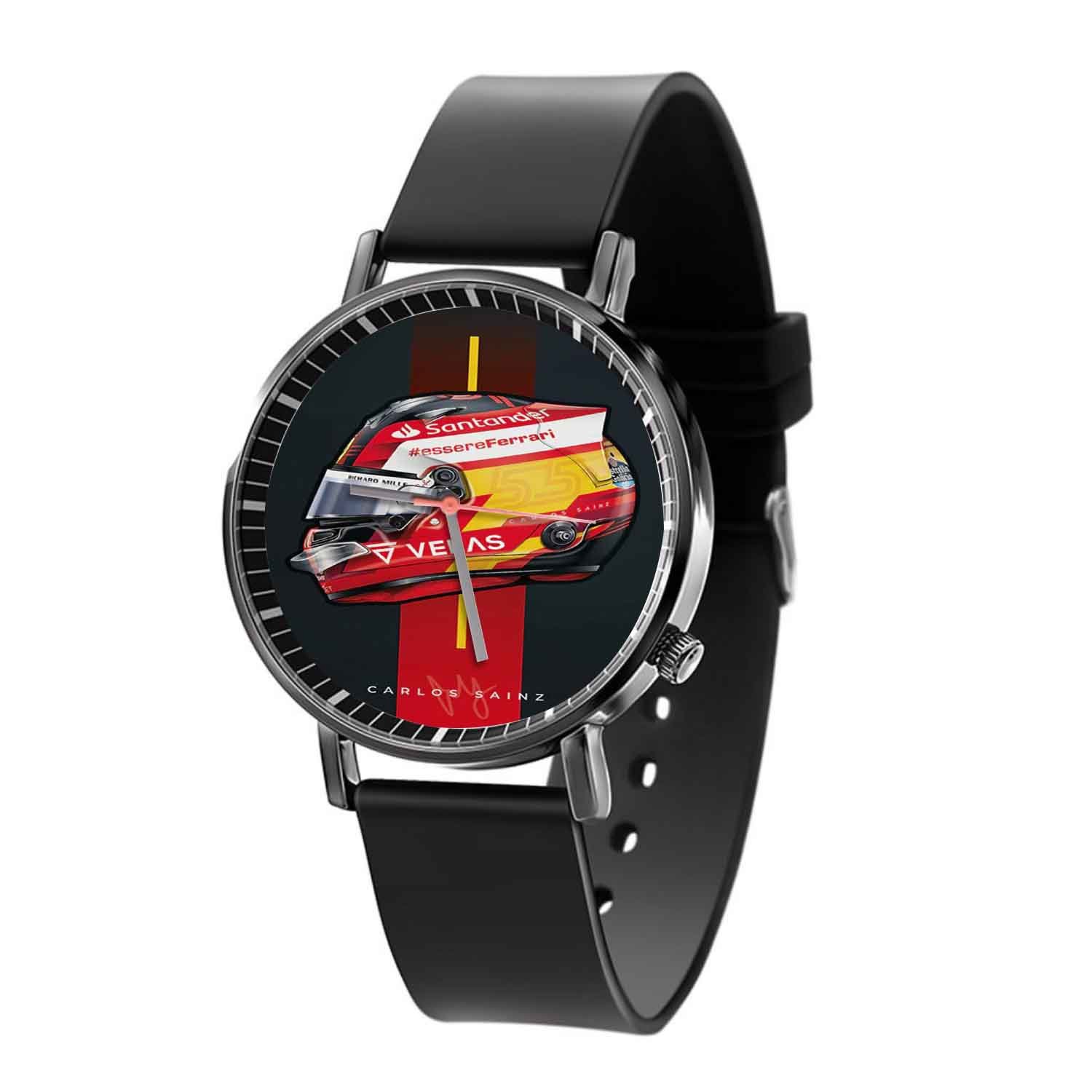 Blackdop Carlos Sainz F1 Helmet Quartz Watch