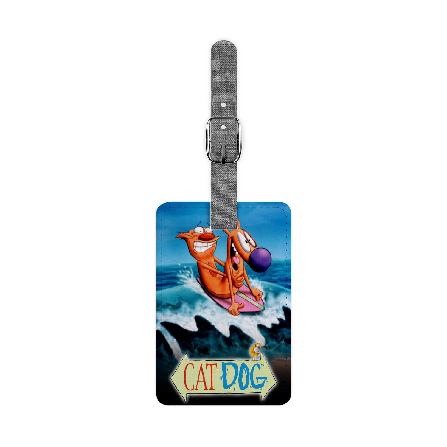 Blackdop CatDog Luggage Tag