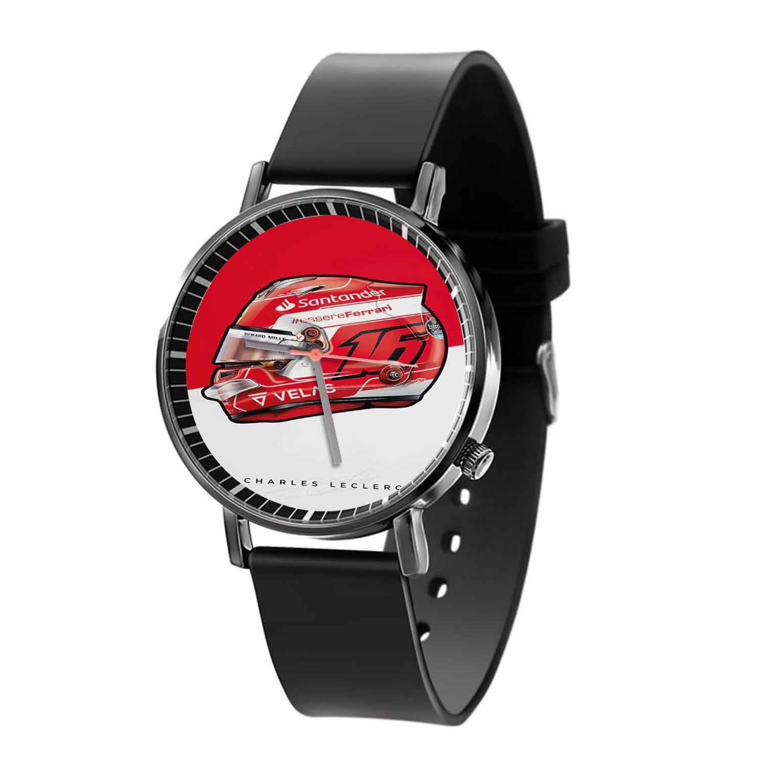 Blackdop Charles Leclerc F1 Helmet Quartz Watch