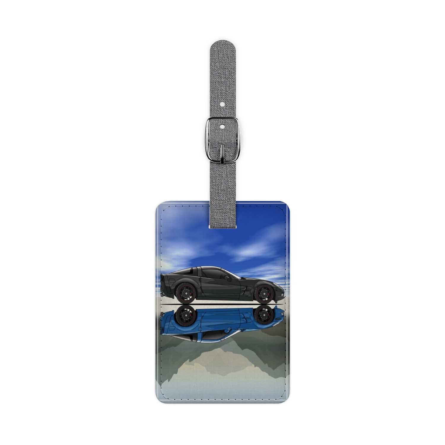 Blackdop Chevrolet Corvette C6 Z06 Luggage Tag