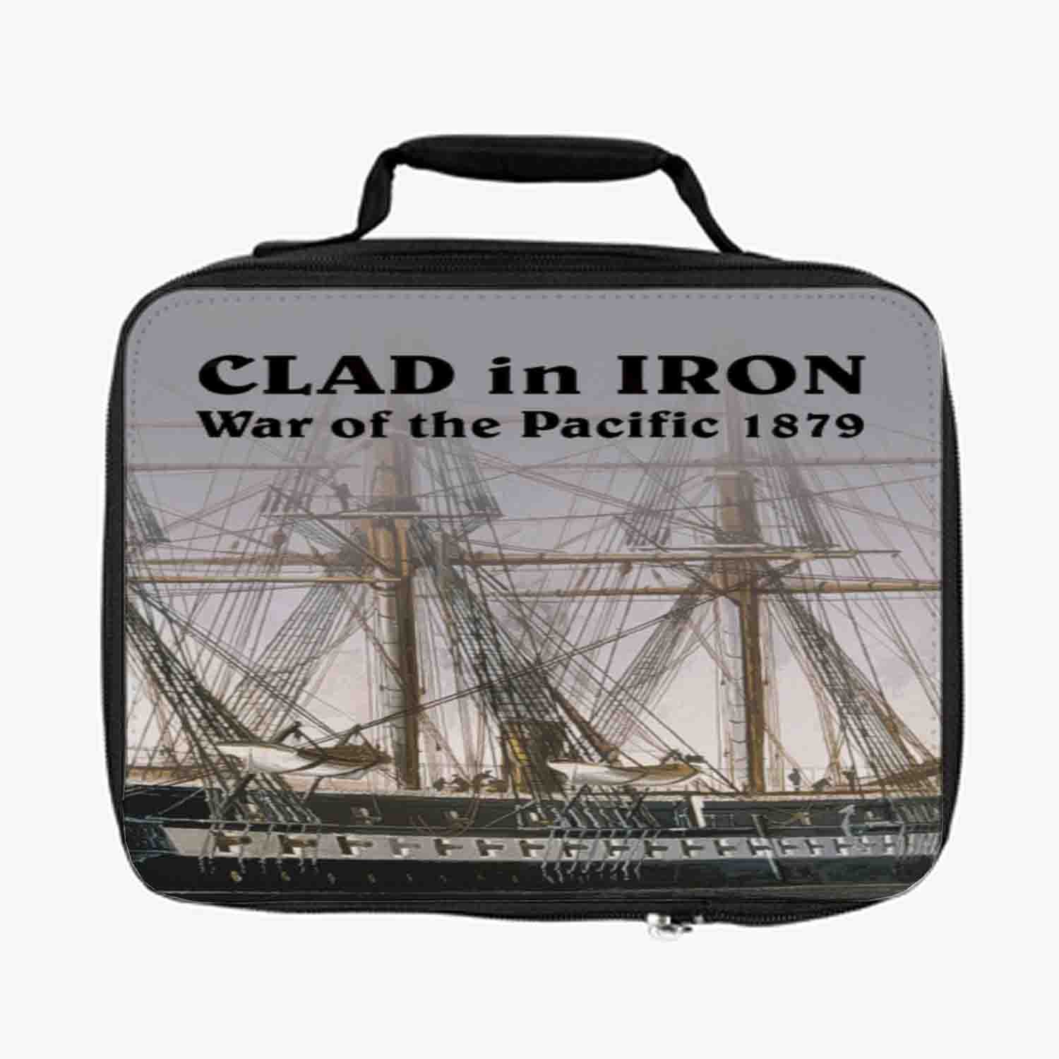 Blackdop Clad In Iron War of The Pacific 1879 Lunch Bag