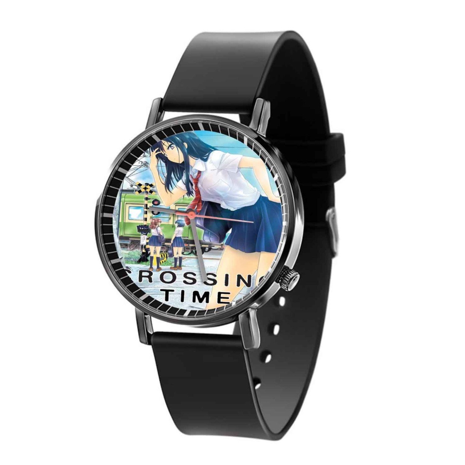 Blackdop Crossing Time Quartz Watch