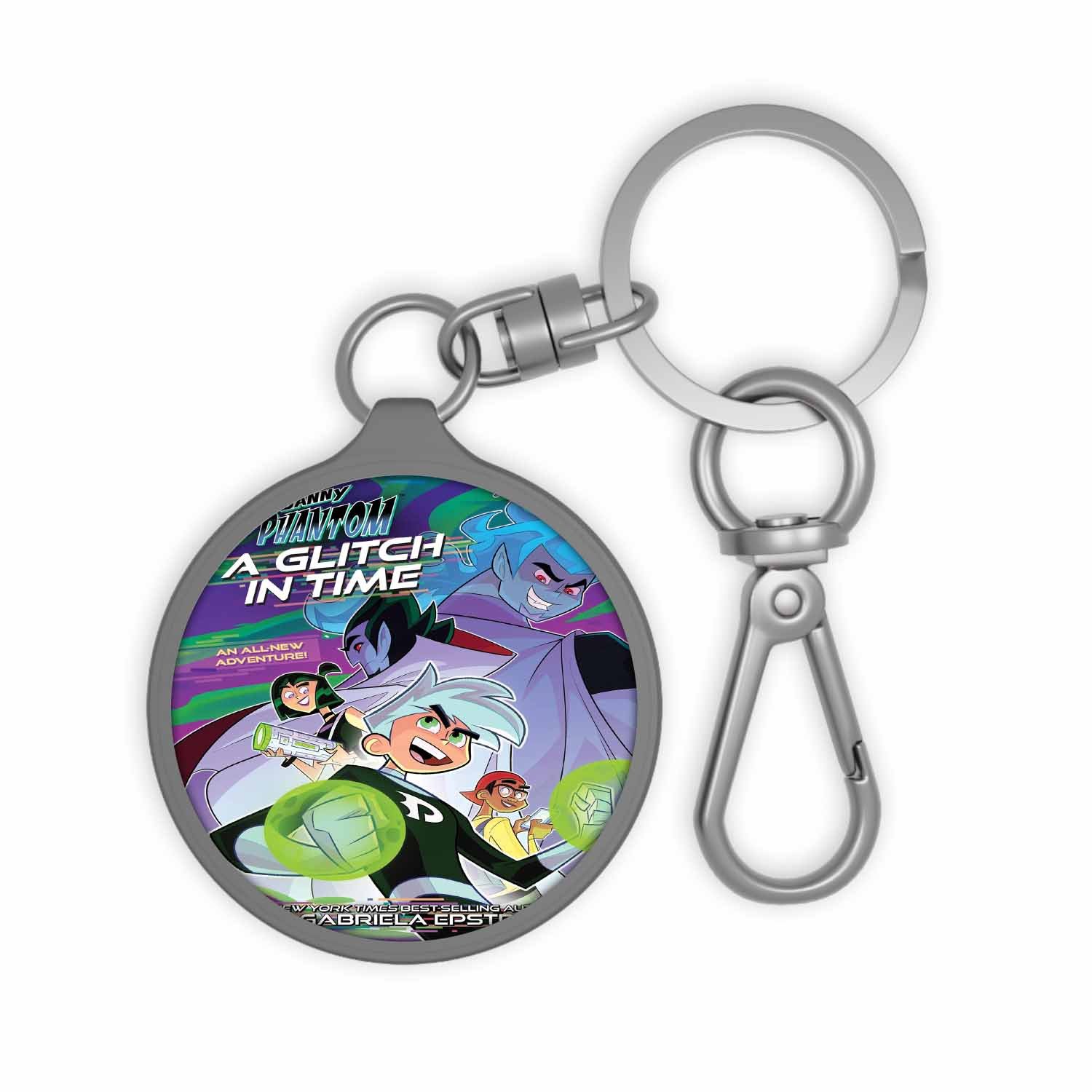 Blackdop Danny Phantom A Glitch in Time Keyring Tag