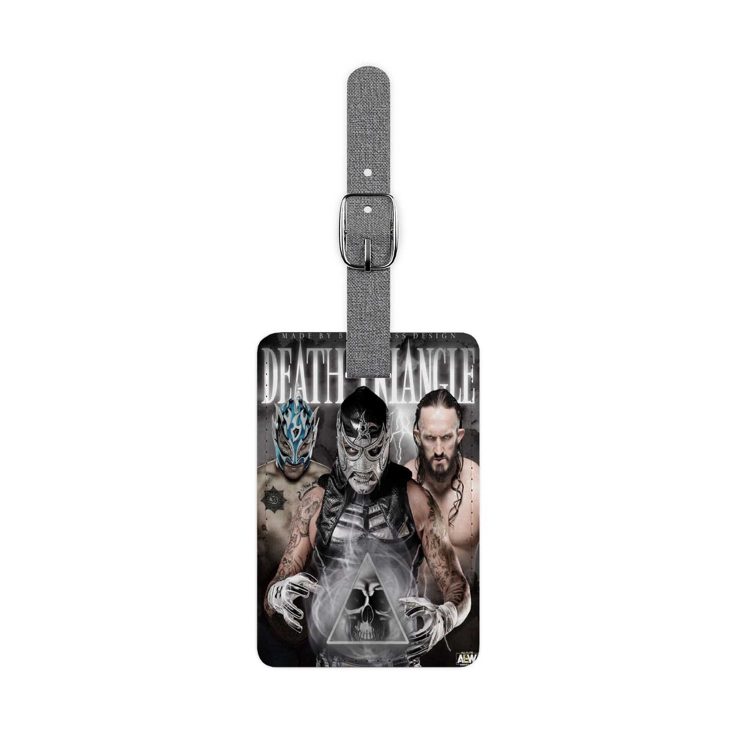 Blackdop Death Triangle AEW Luggage Tag