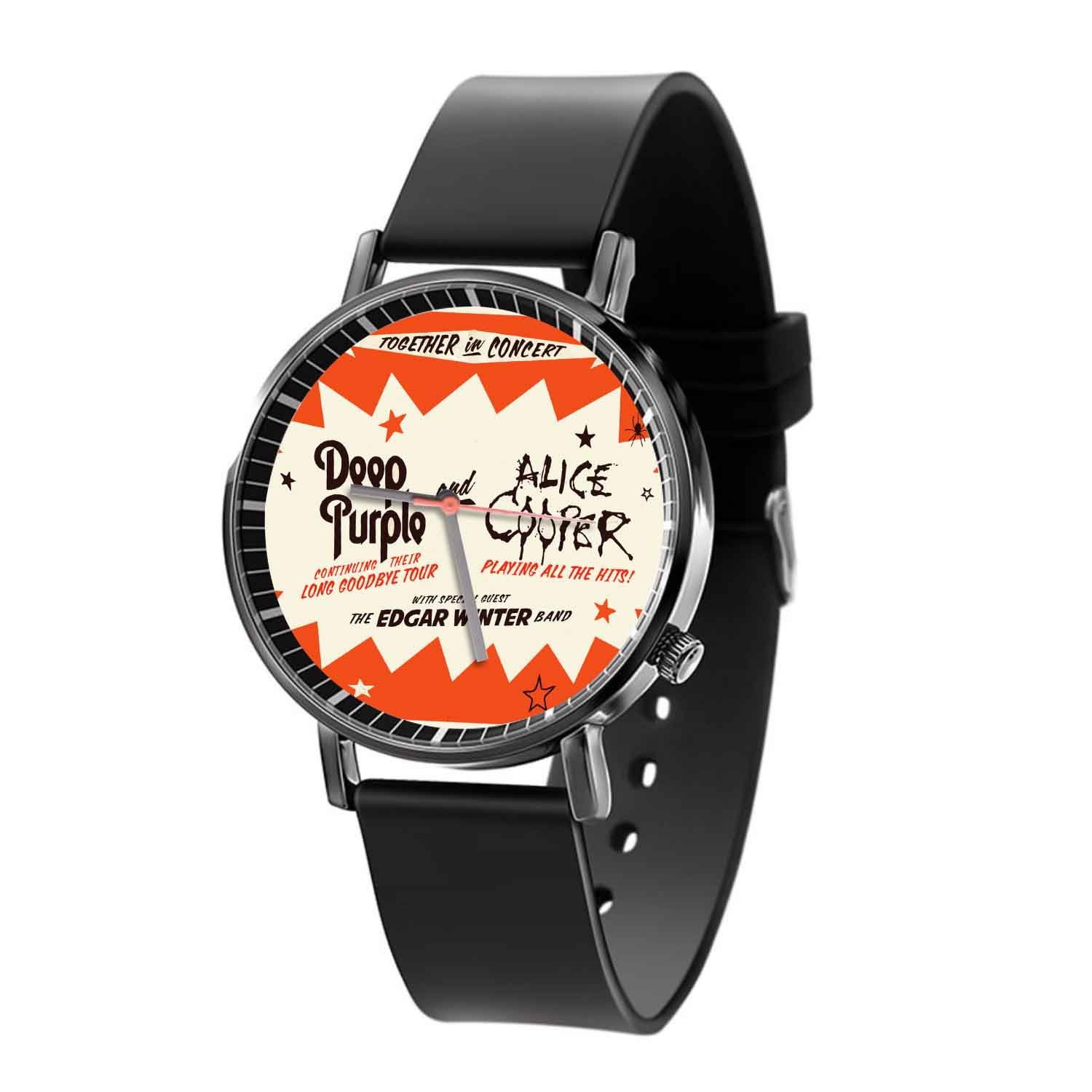 Blackdop Deep Purple and Alice Cooper Quartz Watch Gift Box