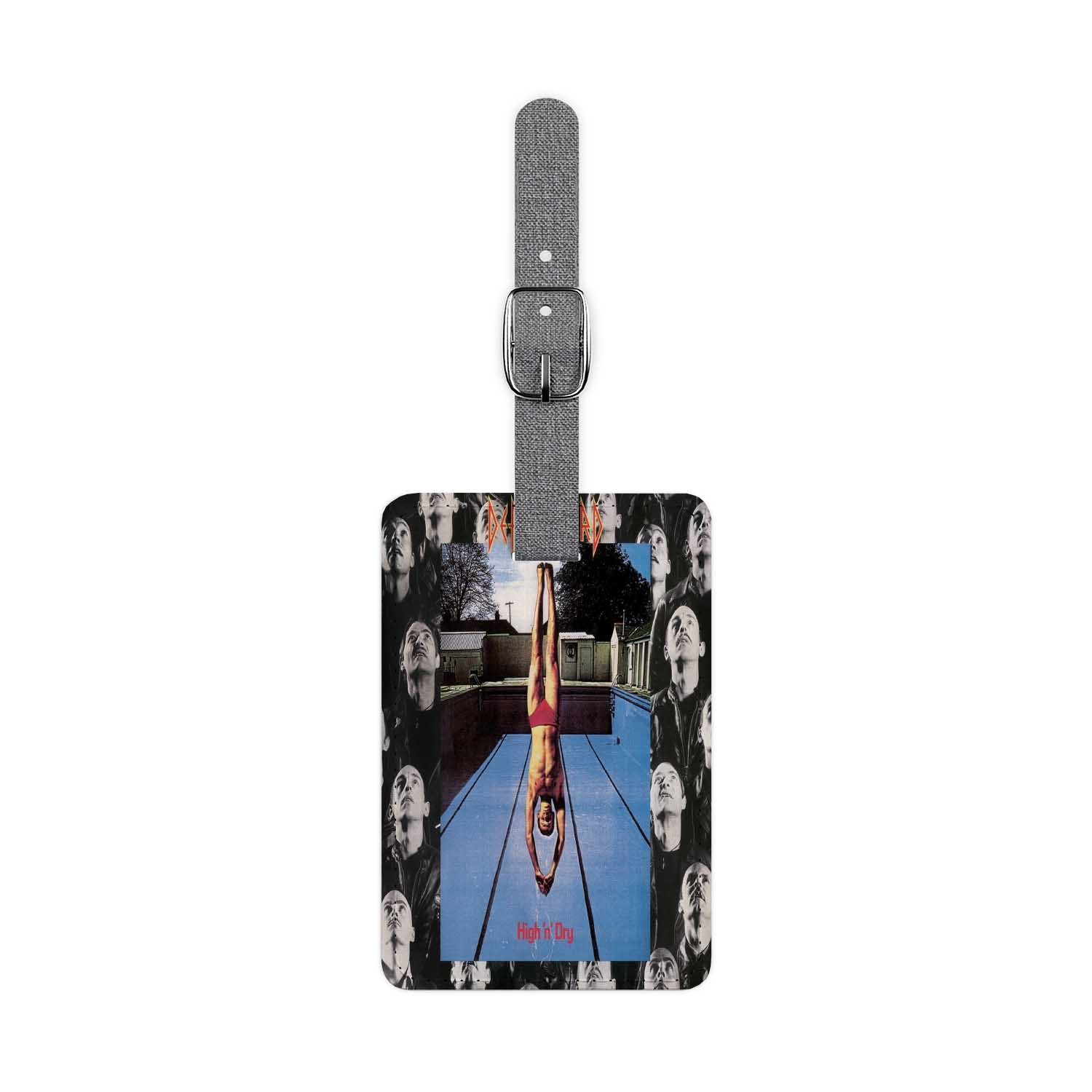 Blackdop Def Leppard High n Dry 1981 Luggage Tag