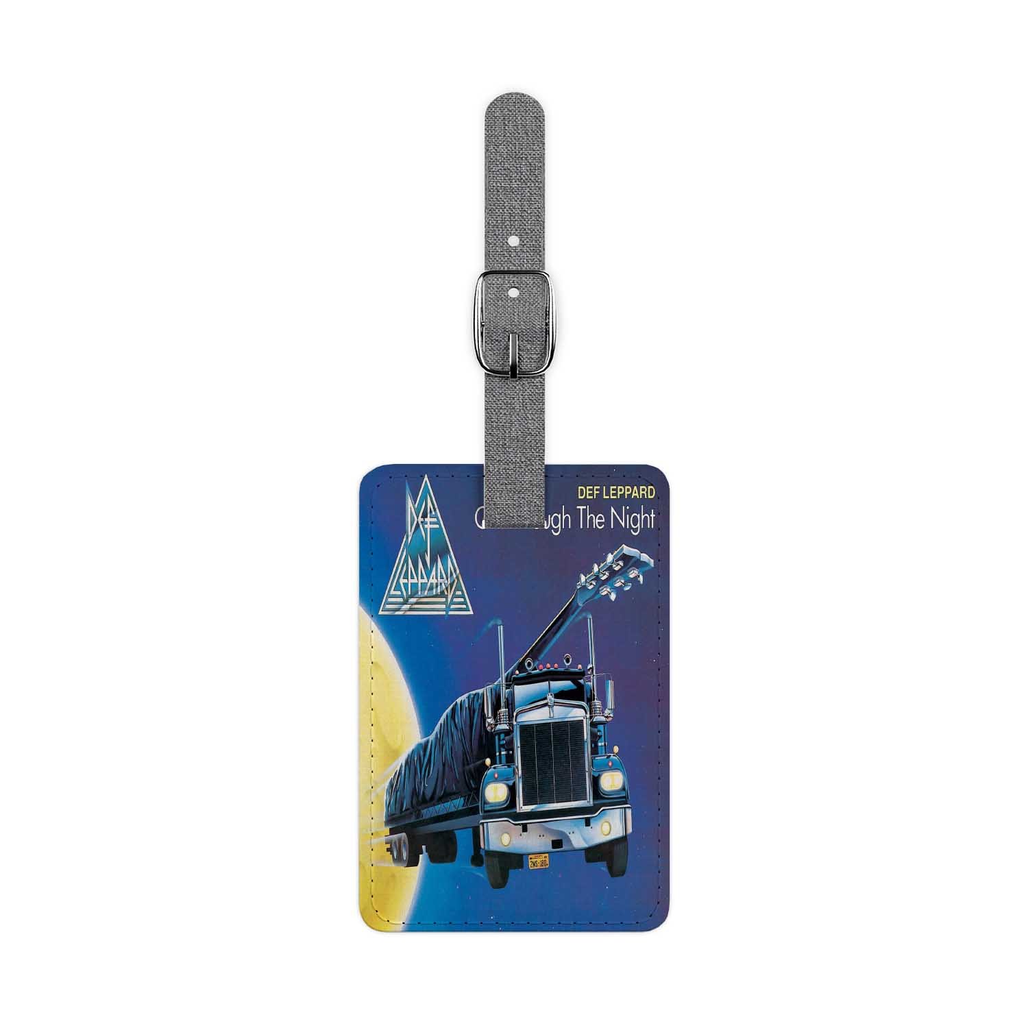 Blackdop Def Leppard On Through the Night 1980 Luggage Tag