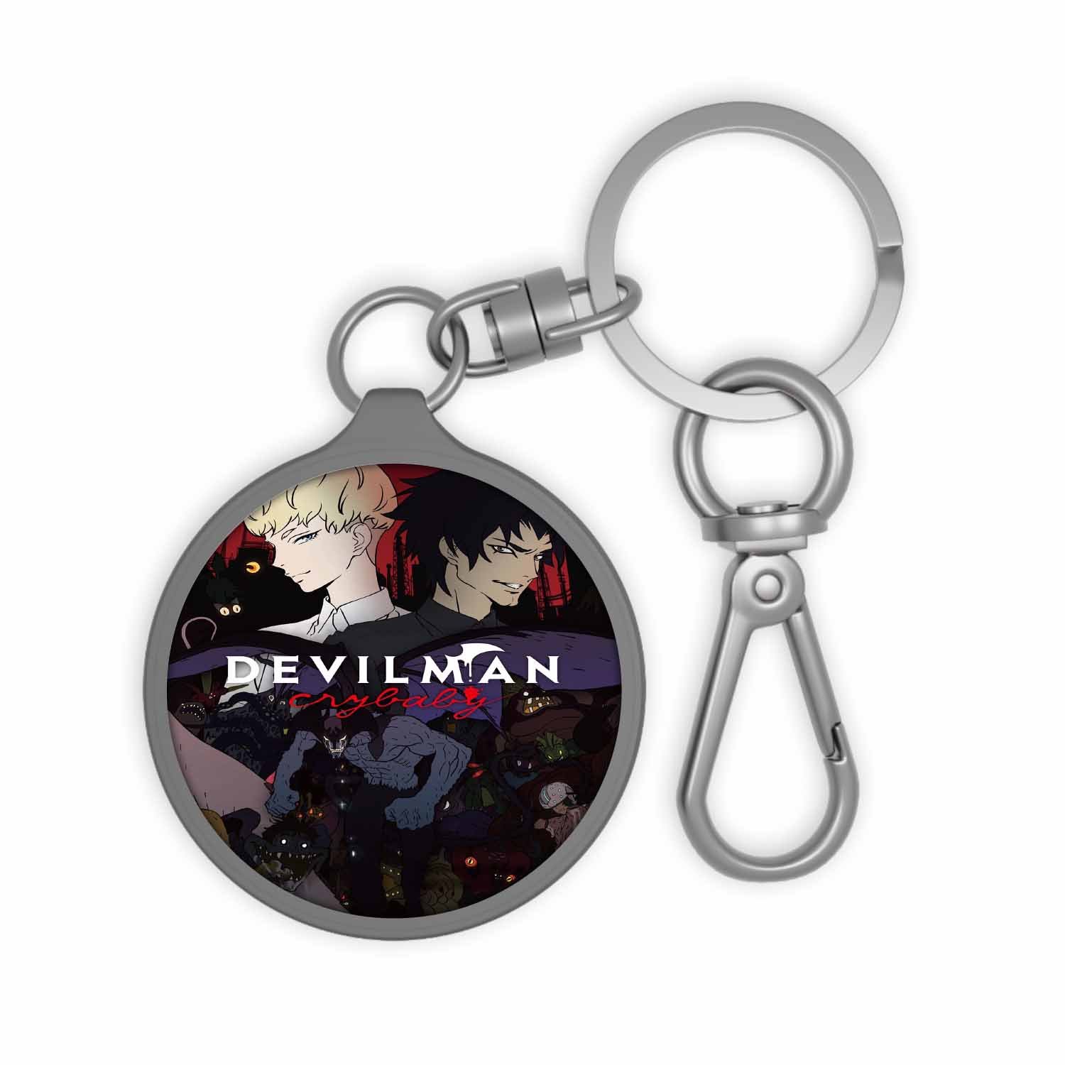 Blackdop Devilman Crybaby Keyring Tag