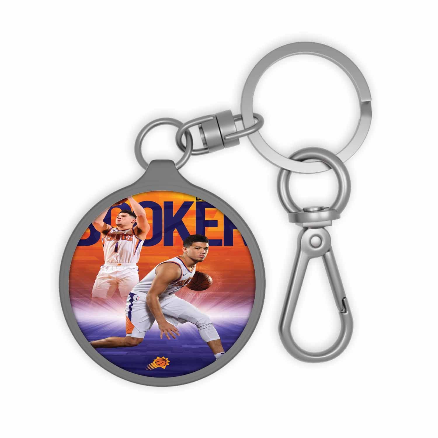 Blackdop Devin Booker Phoenix Suns Keyring Tag