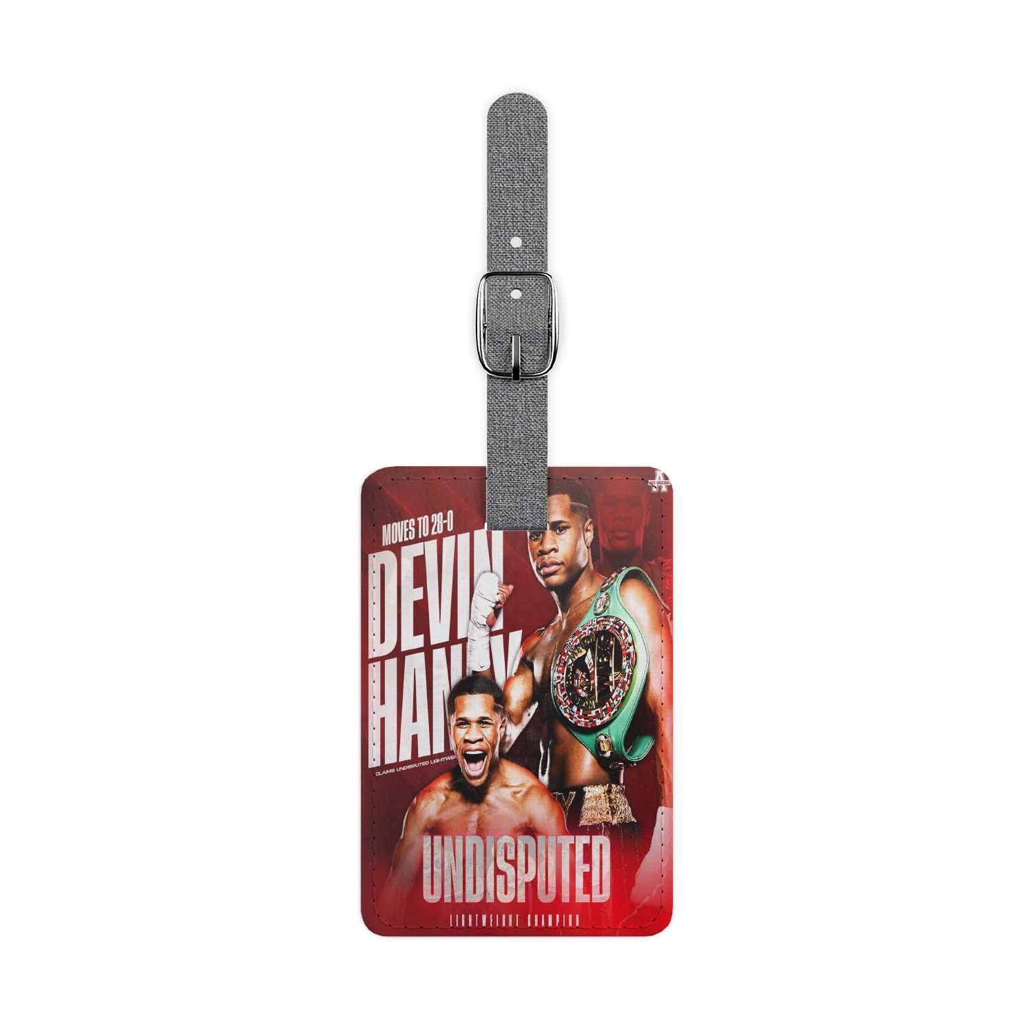 Blackdop Devin Haney Luggage Tag