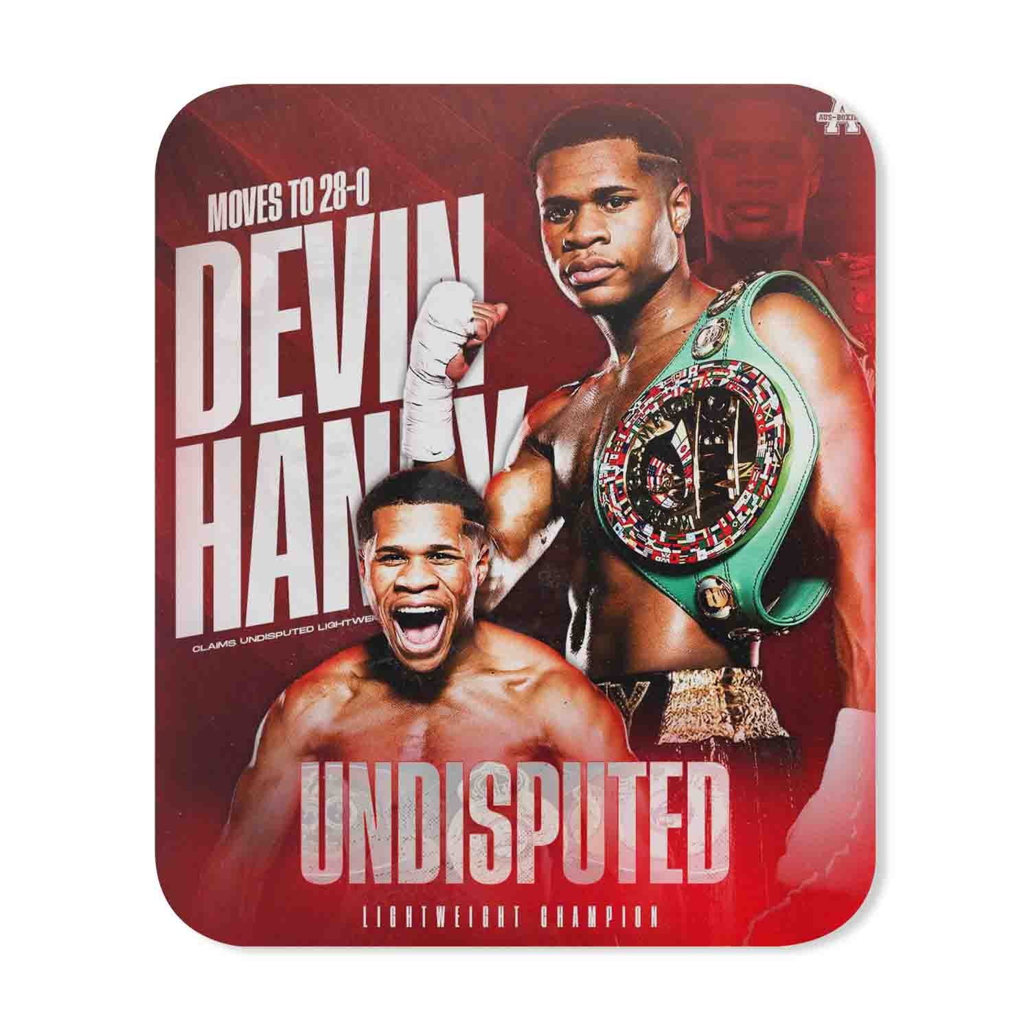 Blackdop Devin Haney Mouse Pad