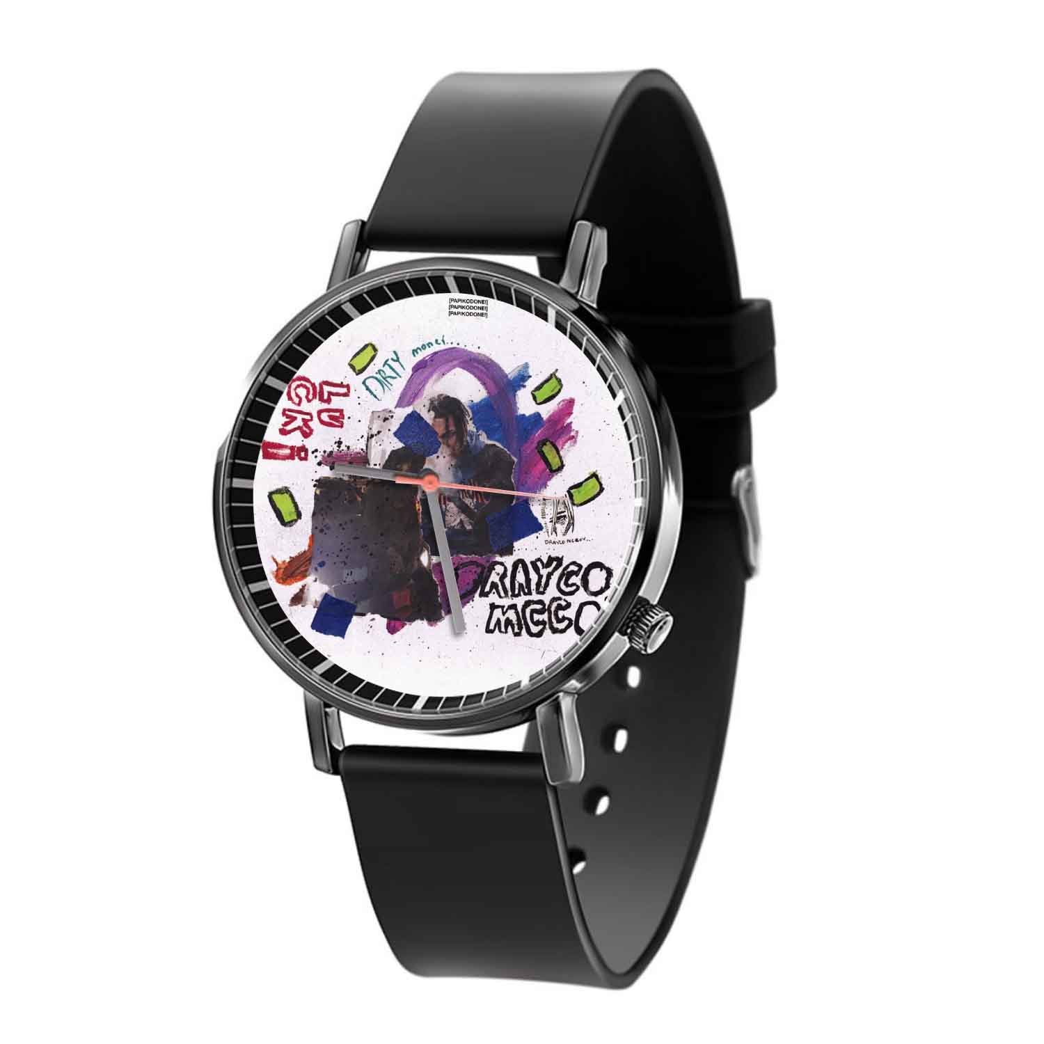 Blackdop Dirty Money Drayco McCoy Feat Lucki Quartz Watch Gift Box