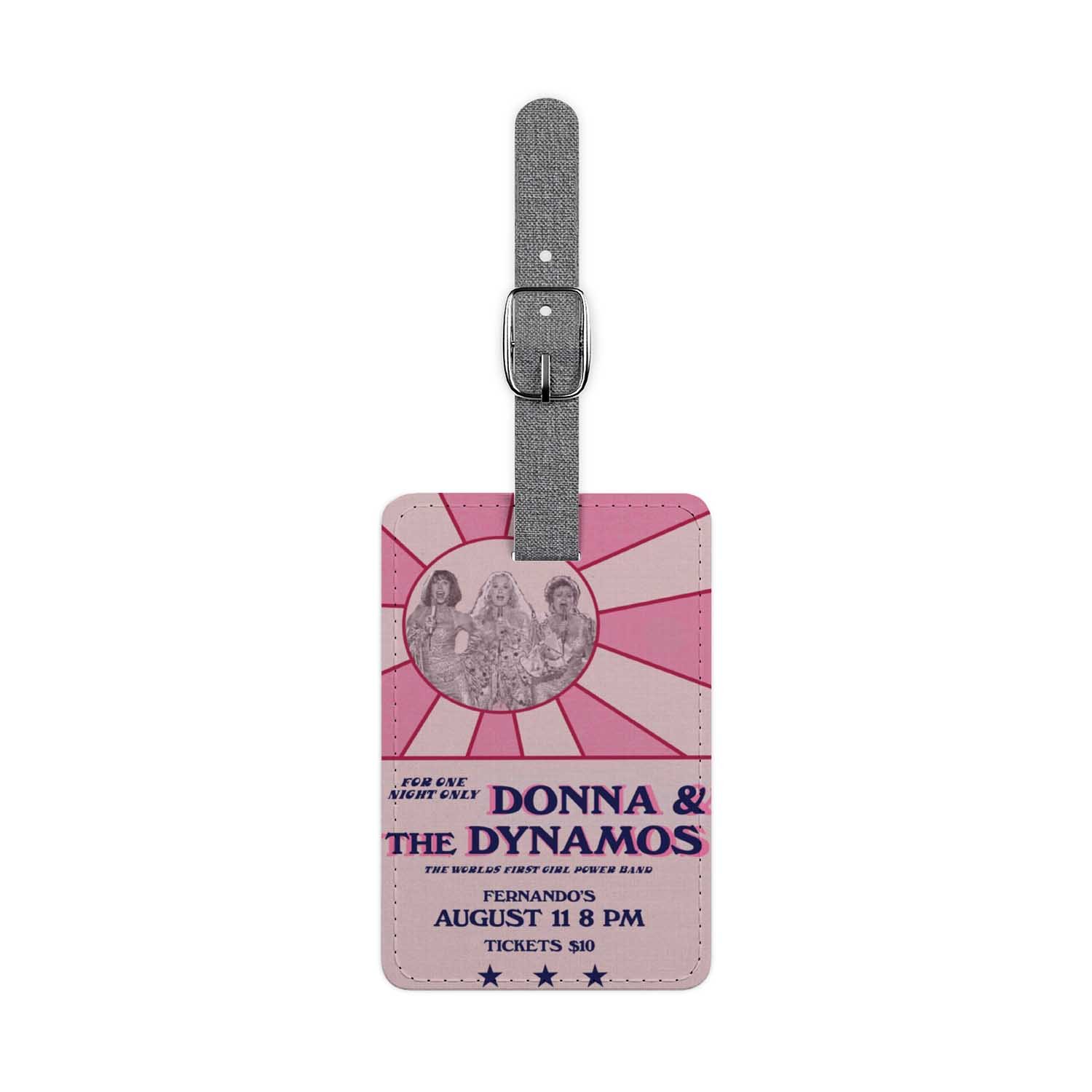 Blackdop Donna and The Dynamos Luggage Tag