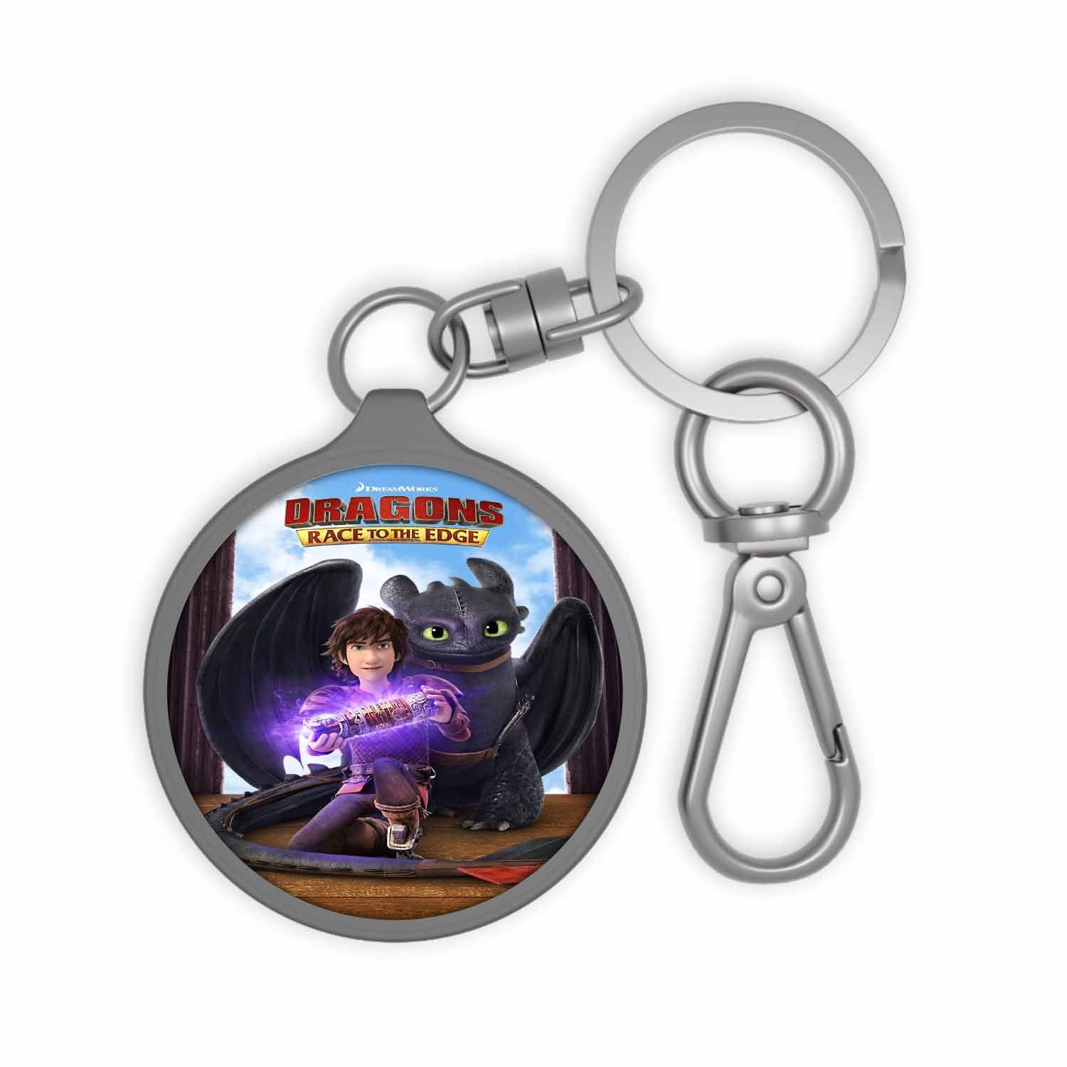 Blackdop Dragons Race to the Edge Keyring Tag