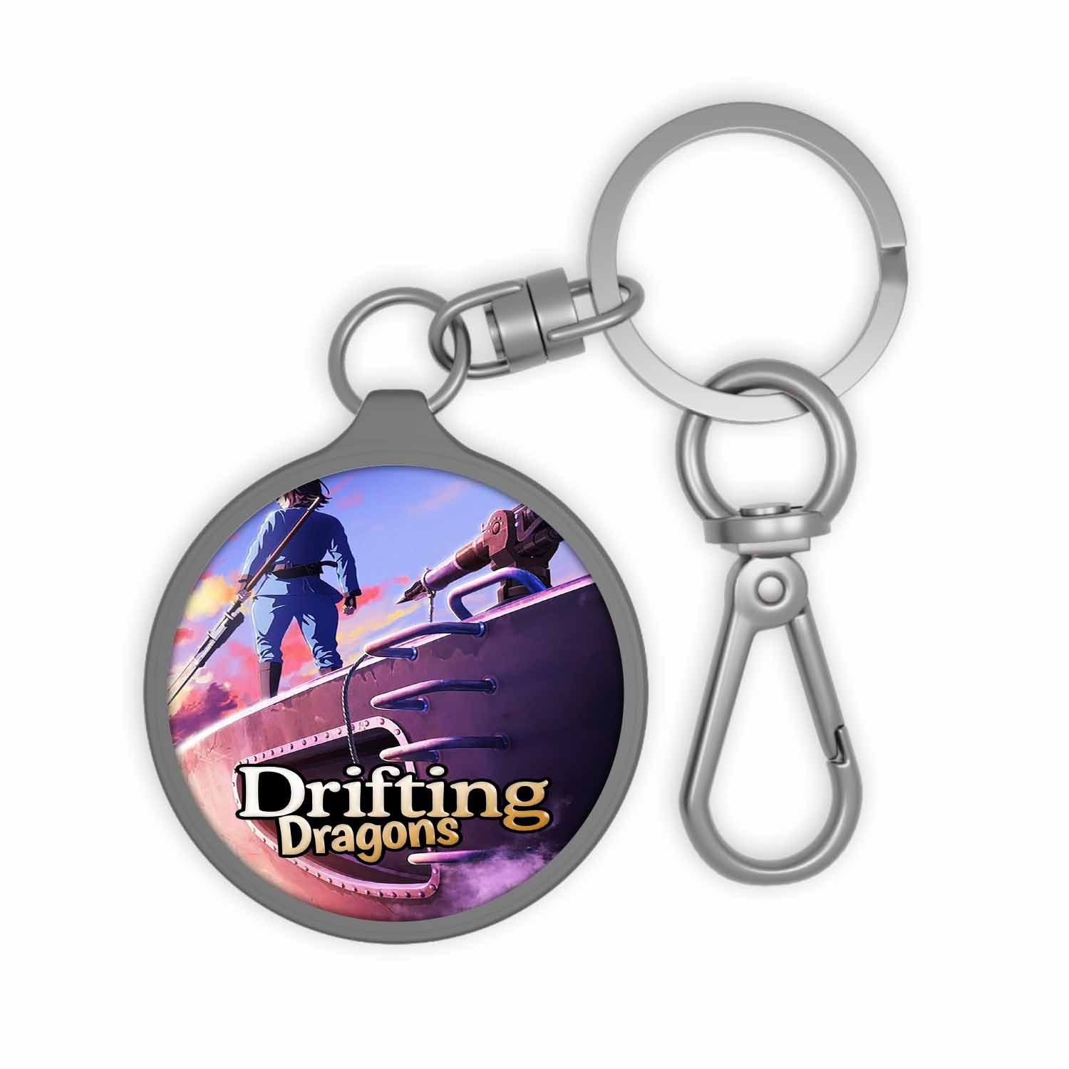 Blackdop Drifting Dragons Keyring Tag