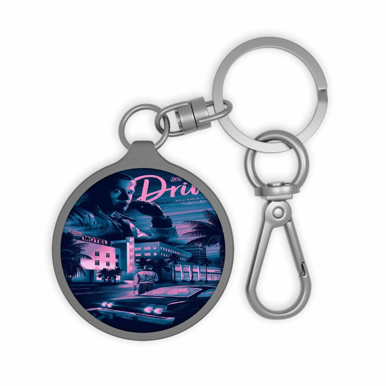 Blackdop Drive Movie Keyring Tag
