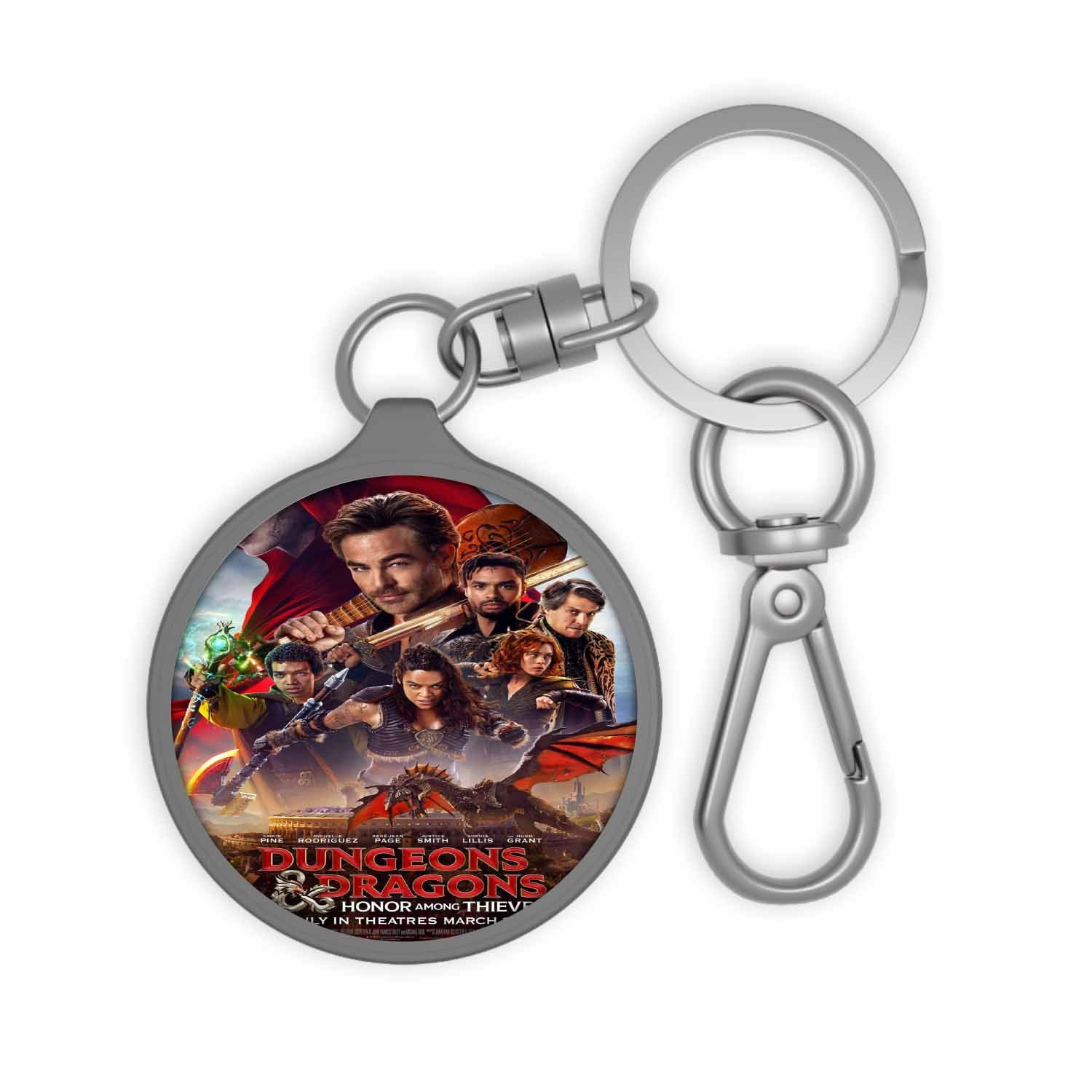 Blackdop Dungeons Dragons Honor Among Thieves Movie Keyring Tag