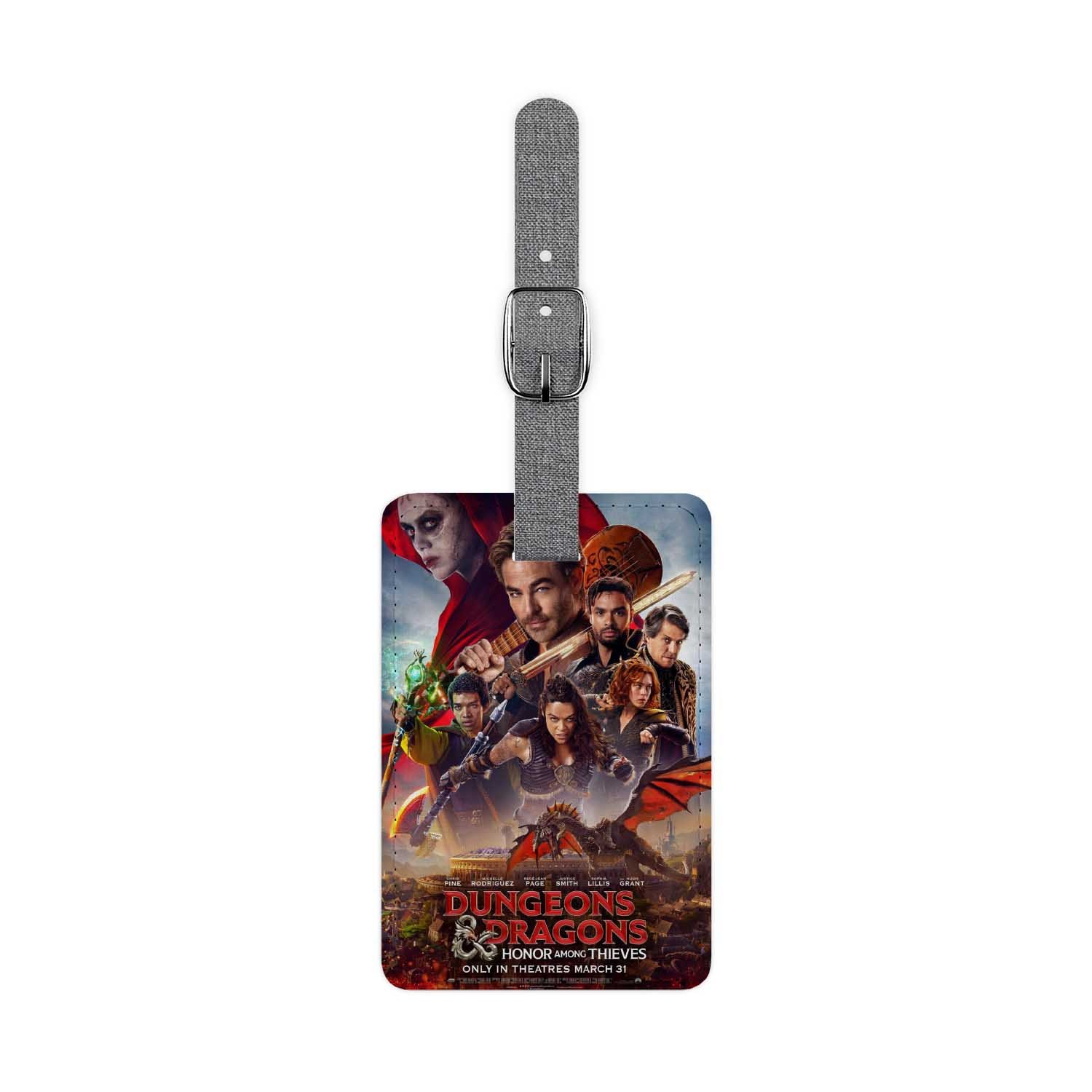 Blackdop Dungeons Dragons Honor Among Thieves Movie Luggage Tag