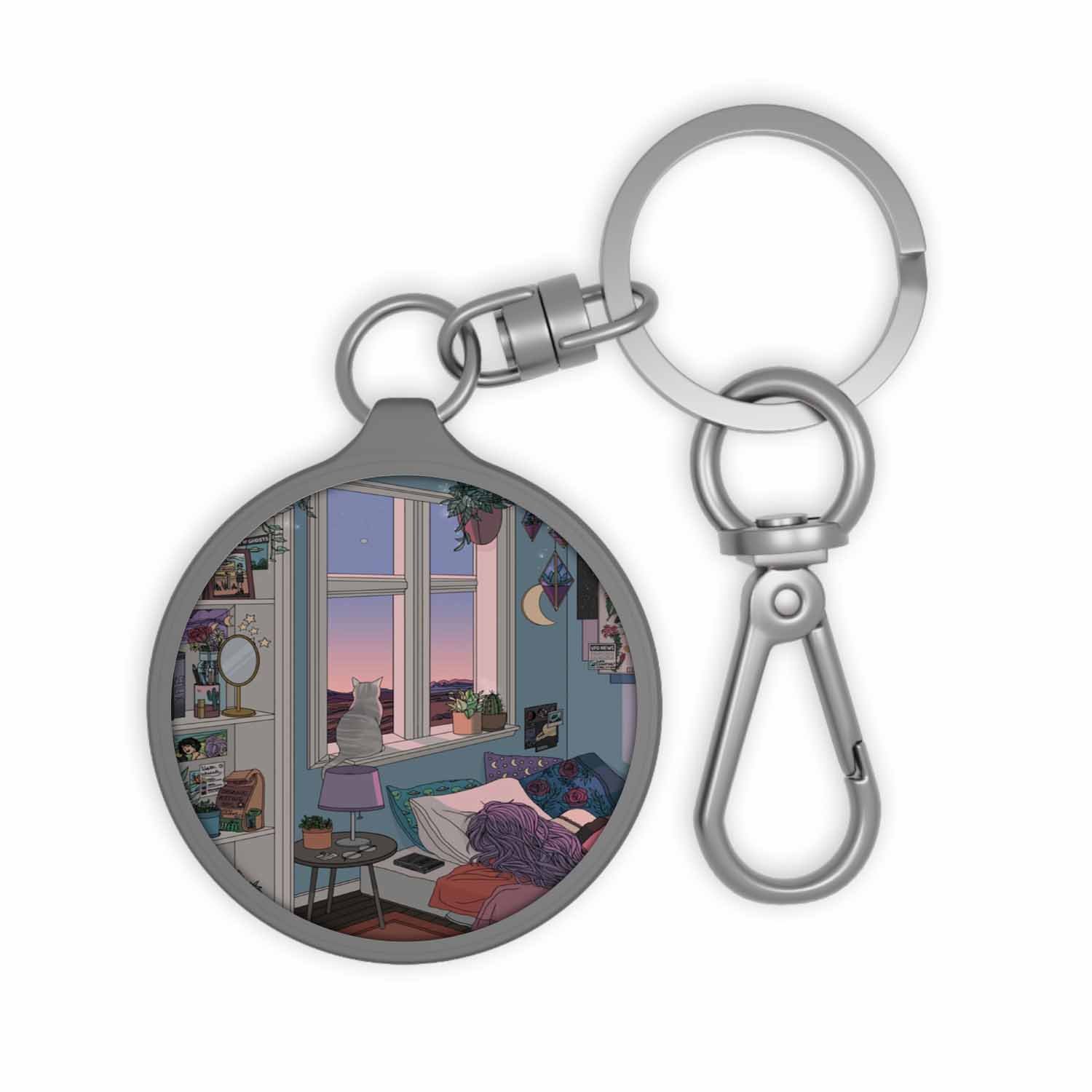 Blackdop Early Morning Keyring Tag